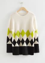 Lime Green and White