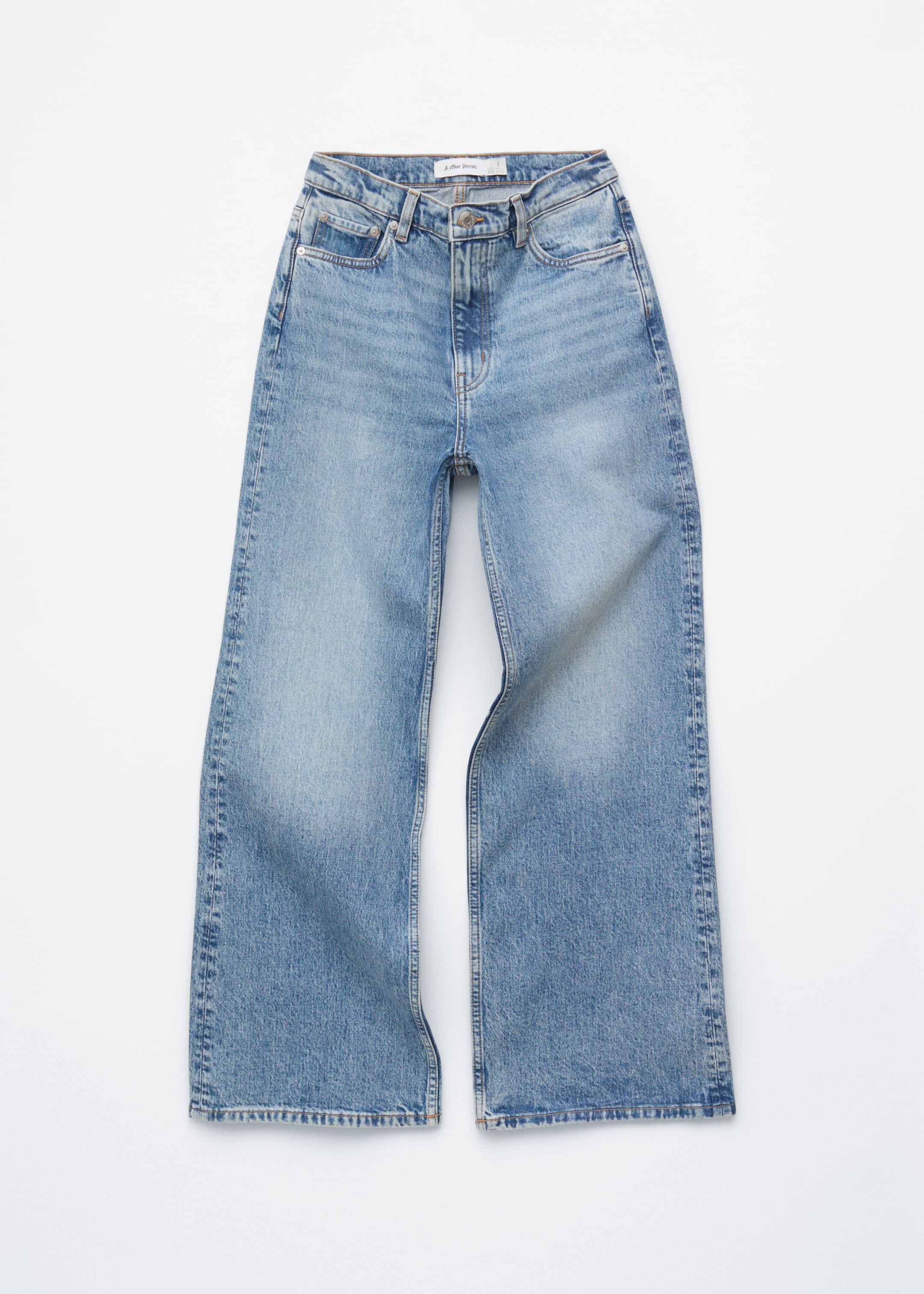 Agrandir l'image: Jean large - Bleu clair - FEMME | H&M FR 1