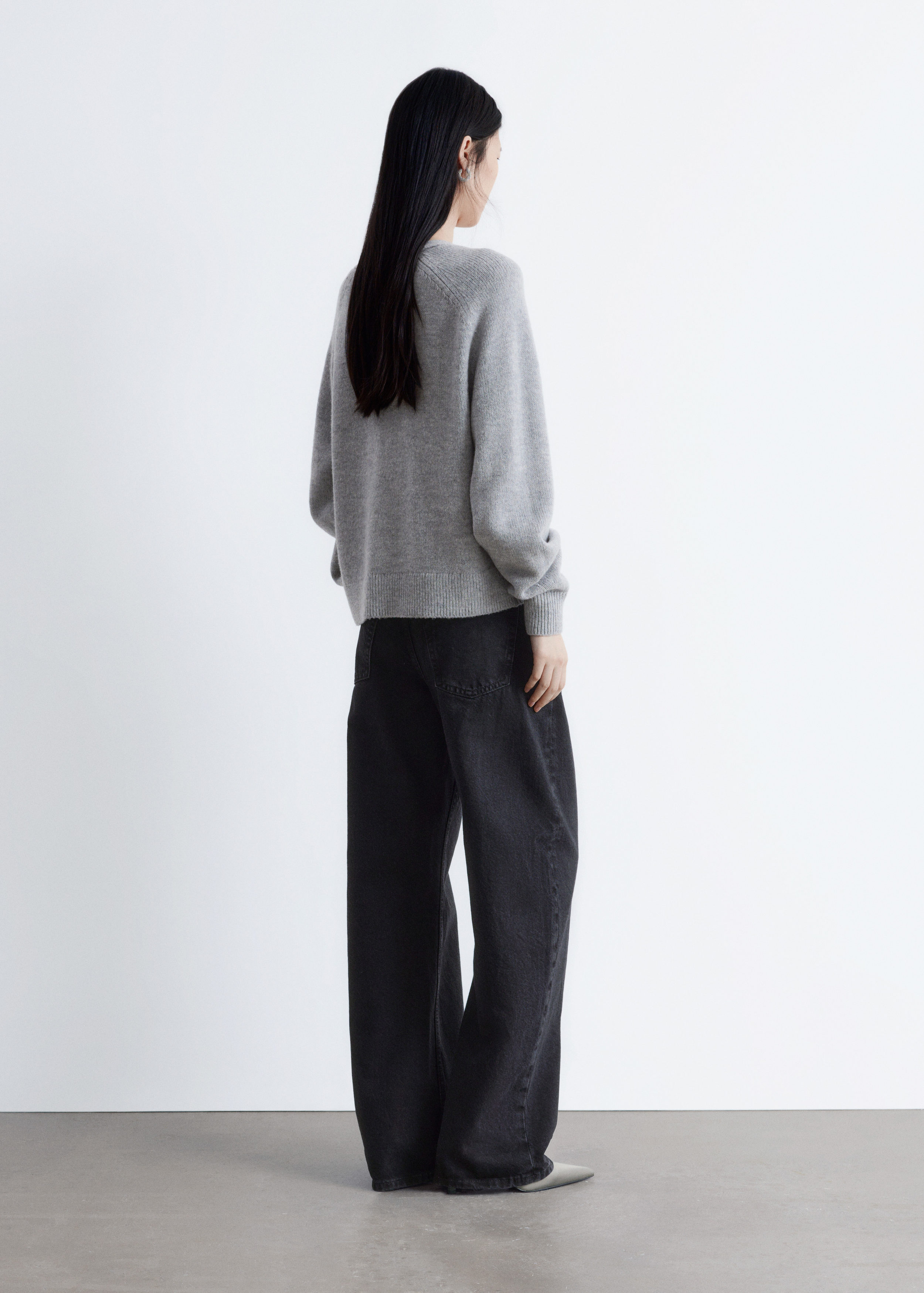 Patch-Pocket Cardigan - Grey - Cardigans - & Other Stories US
