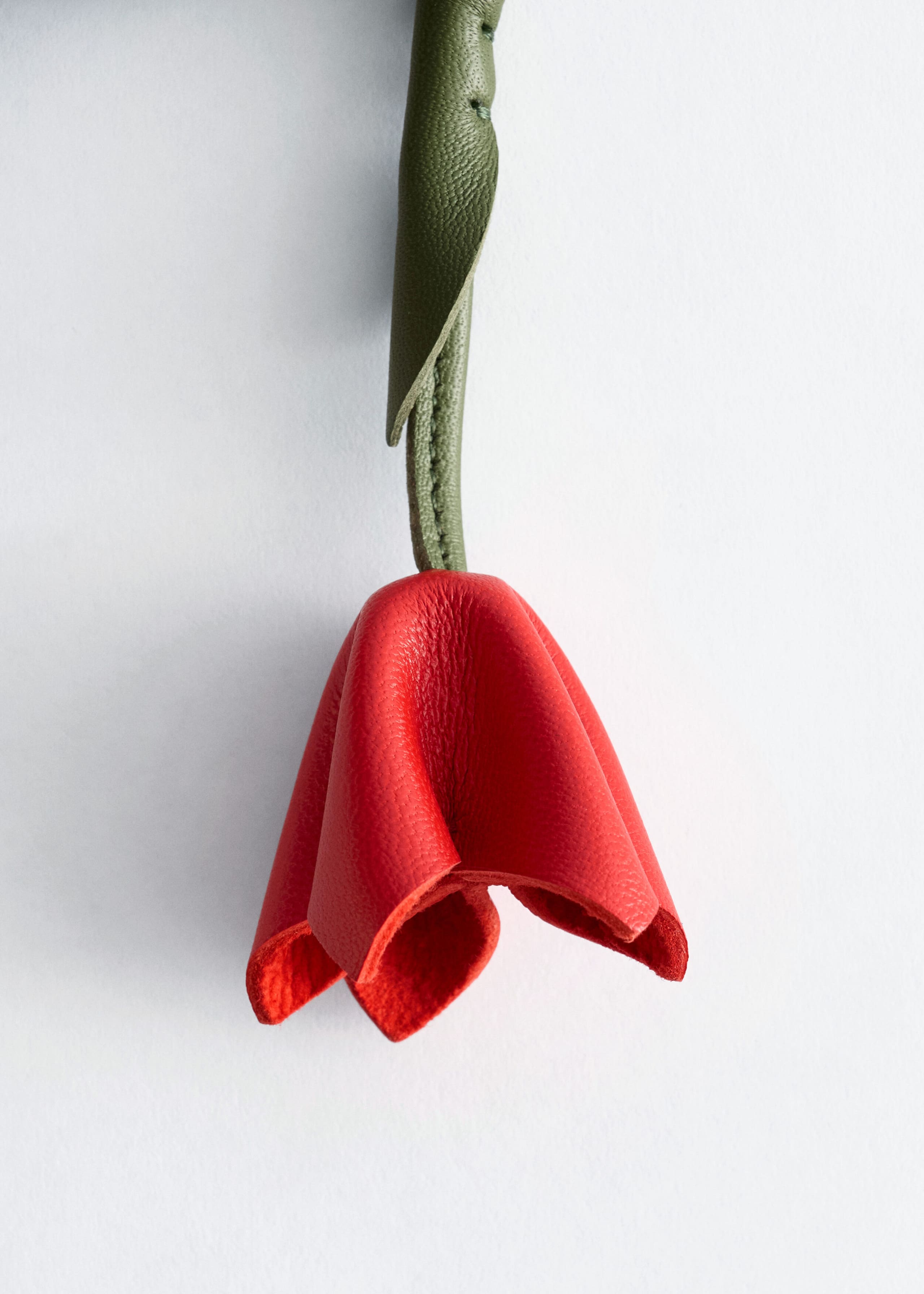 Tulip Bag Charm - Light Pink - Still Life