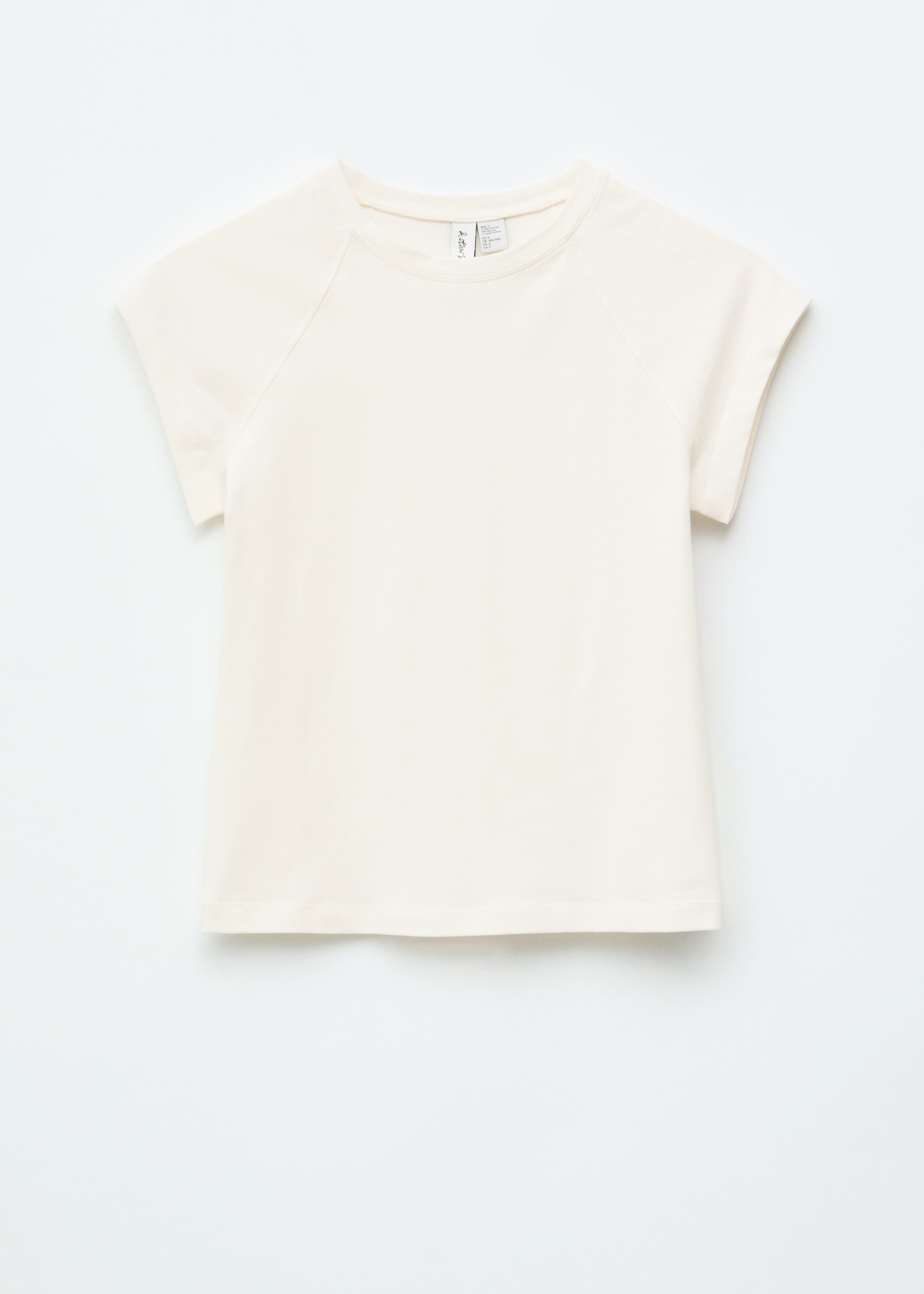Größeres Bild ansehen: Eng anliegendes T-Shirt mit Raglanärmeln - Weiß - Ladies | H&M DE 5