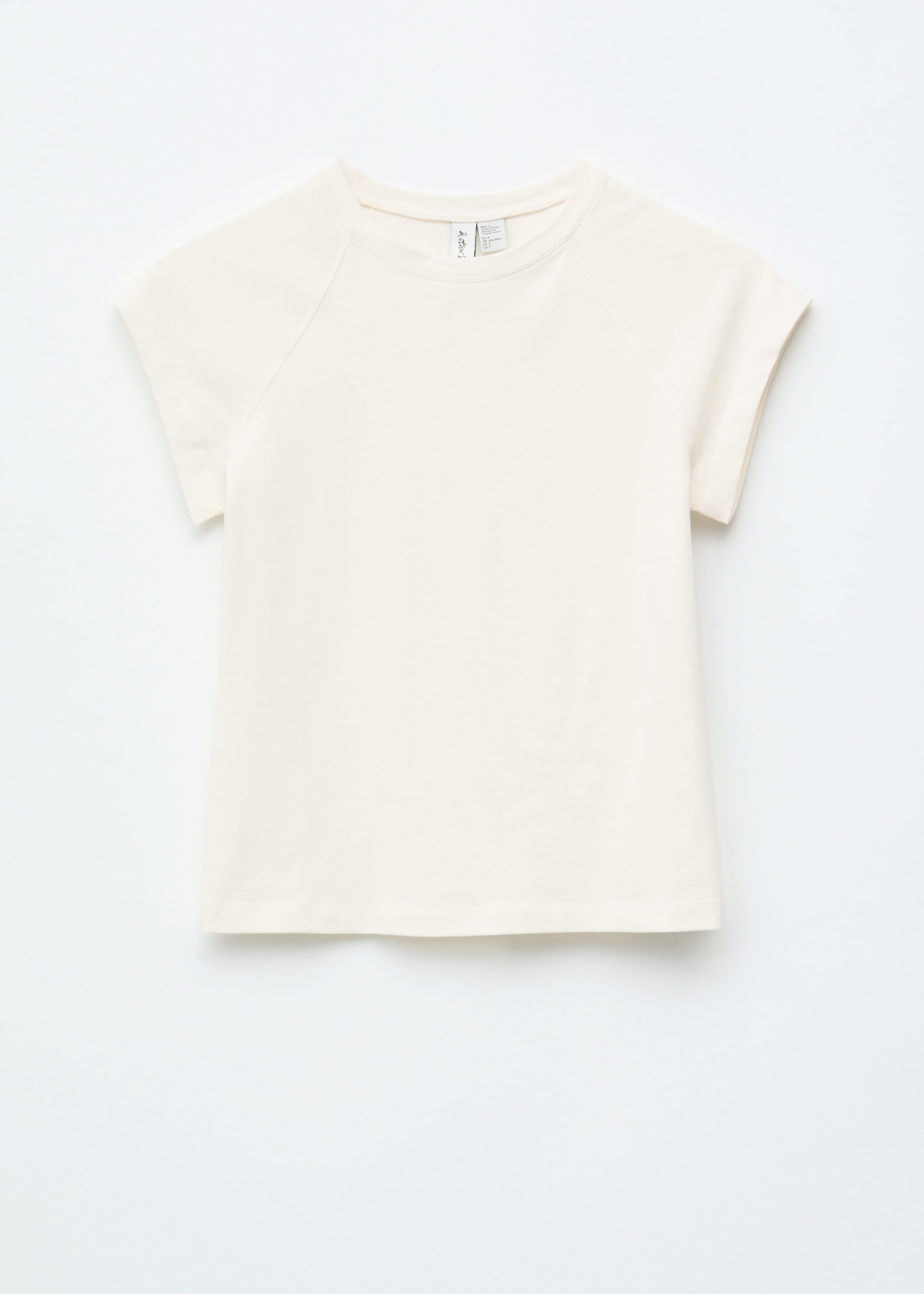 Image of Fitted Raglan-Sleeve T-shirt