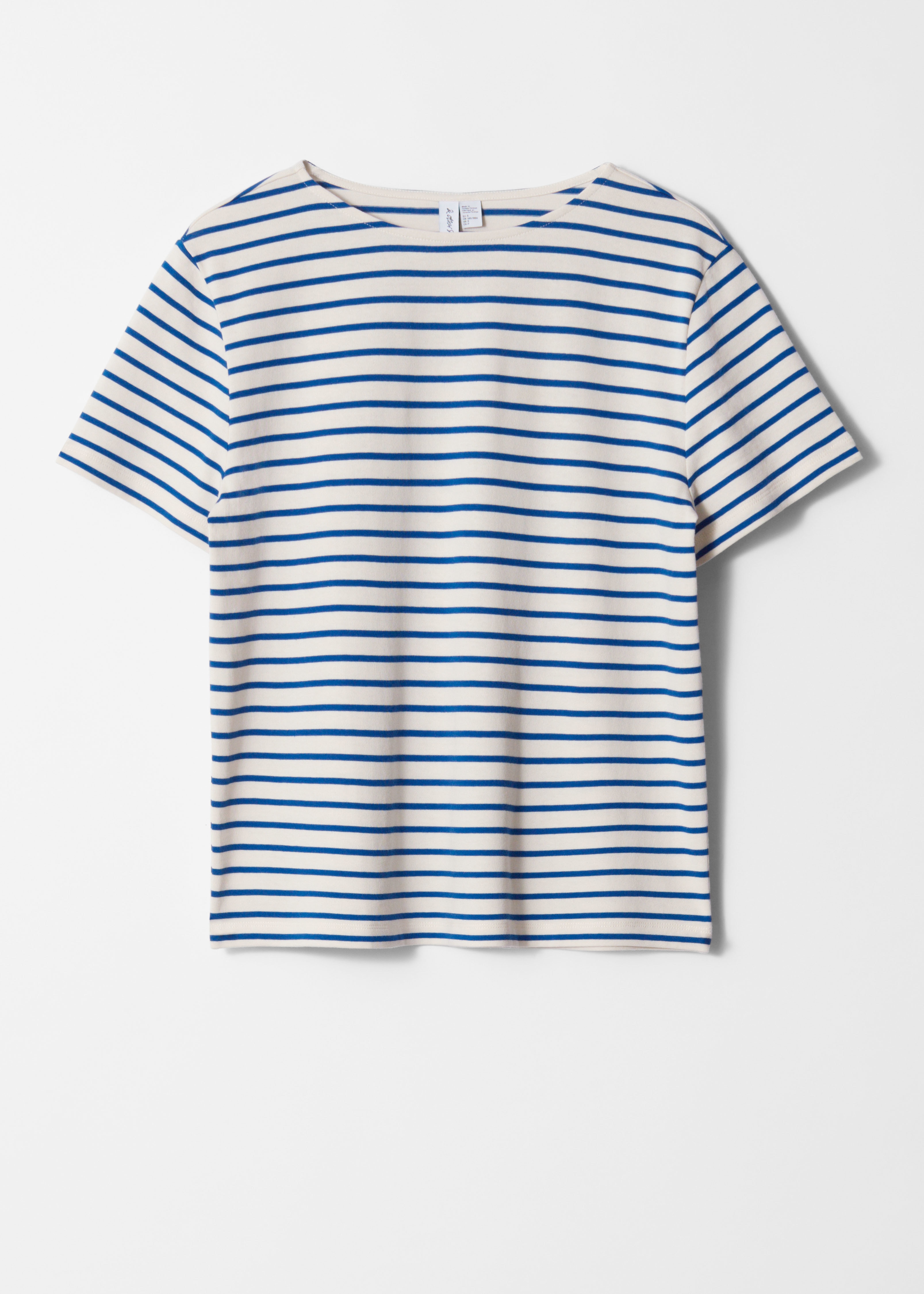 Csíkos póló - Tengerészcsíkos sötétkék/fehér/Fekete/fehér csíkos