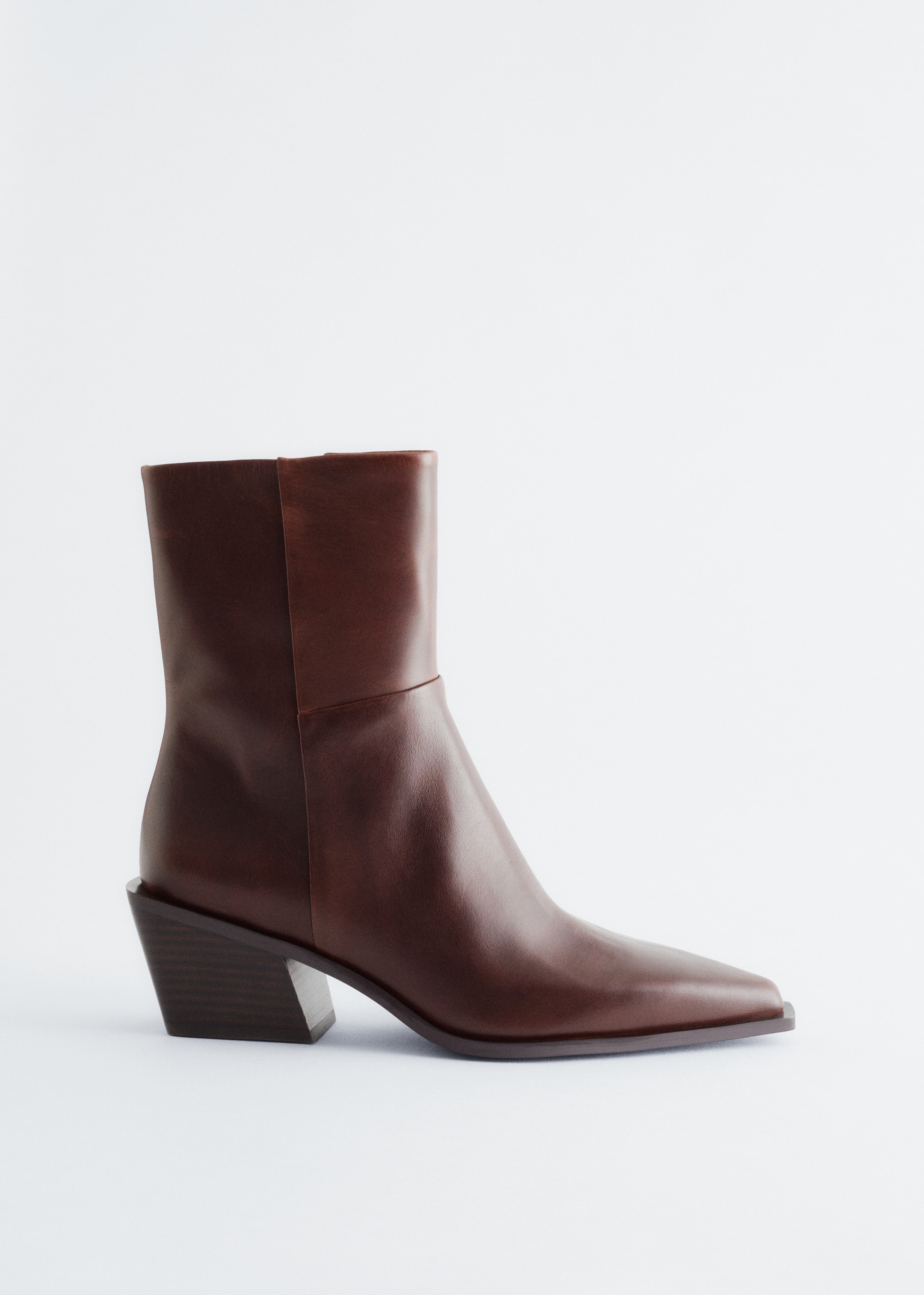 Visualizza immagine più grande: Stivali da cowboy in pelle liscia - Marrone - DONNA | H&M IT 3