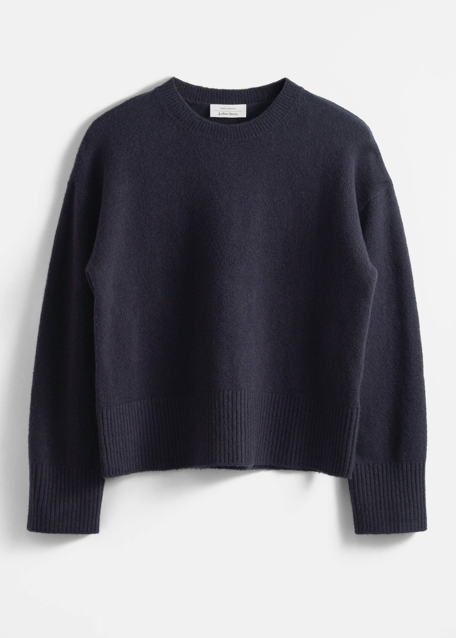 Relaxed Knit Jumper - Navy/Lilac/Dark Blue/Grey Melange/Dark Red/Black/Dusty Pink/Dark Brown/White/Mole Beige/Mole