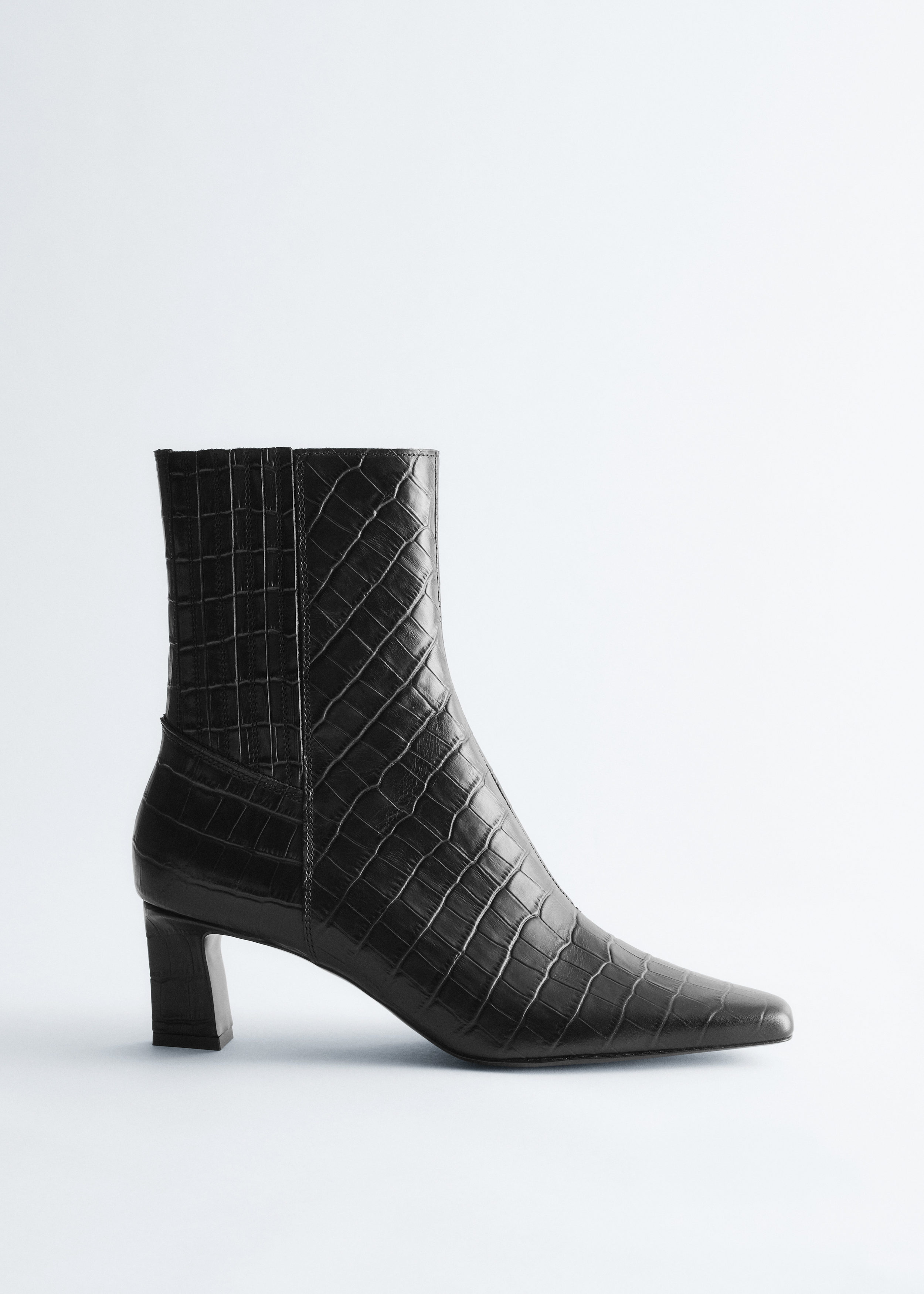 Pointed-Toe Ankle Boots