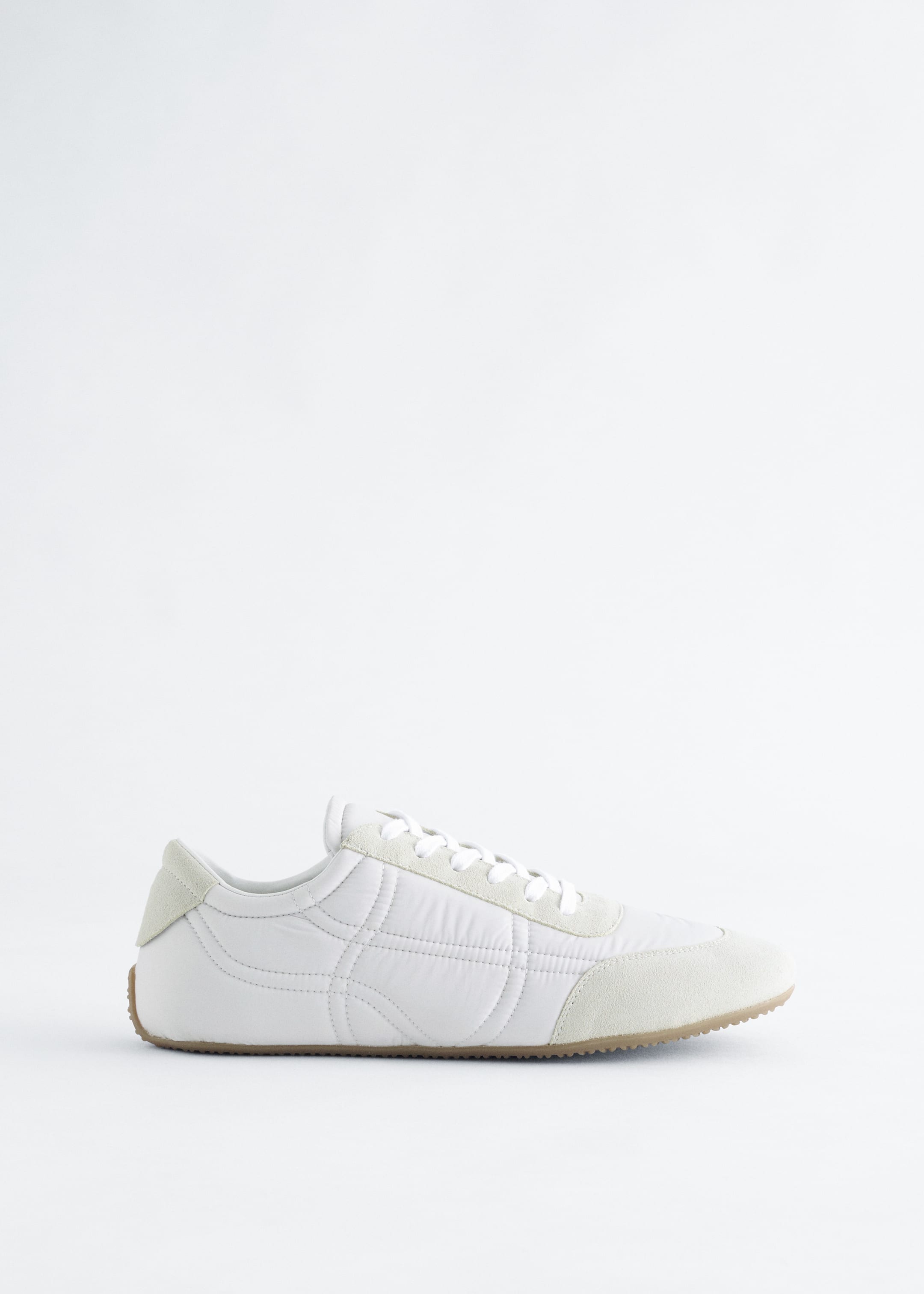 Agrandir l'image: Baskets à détails en daim - Blanc/Beige - FEMME | H&M FR 3
