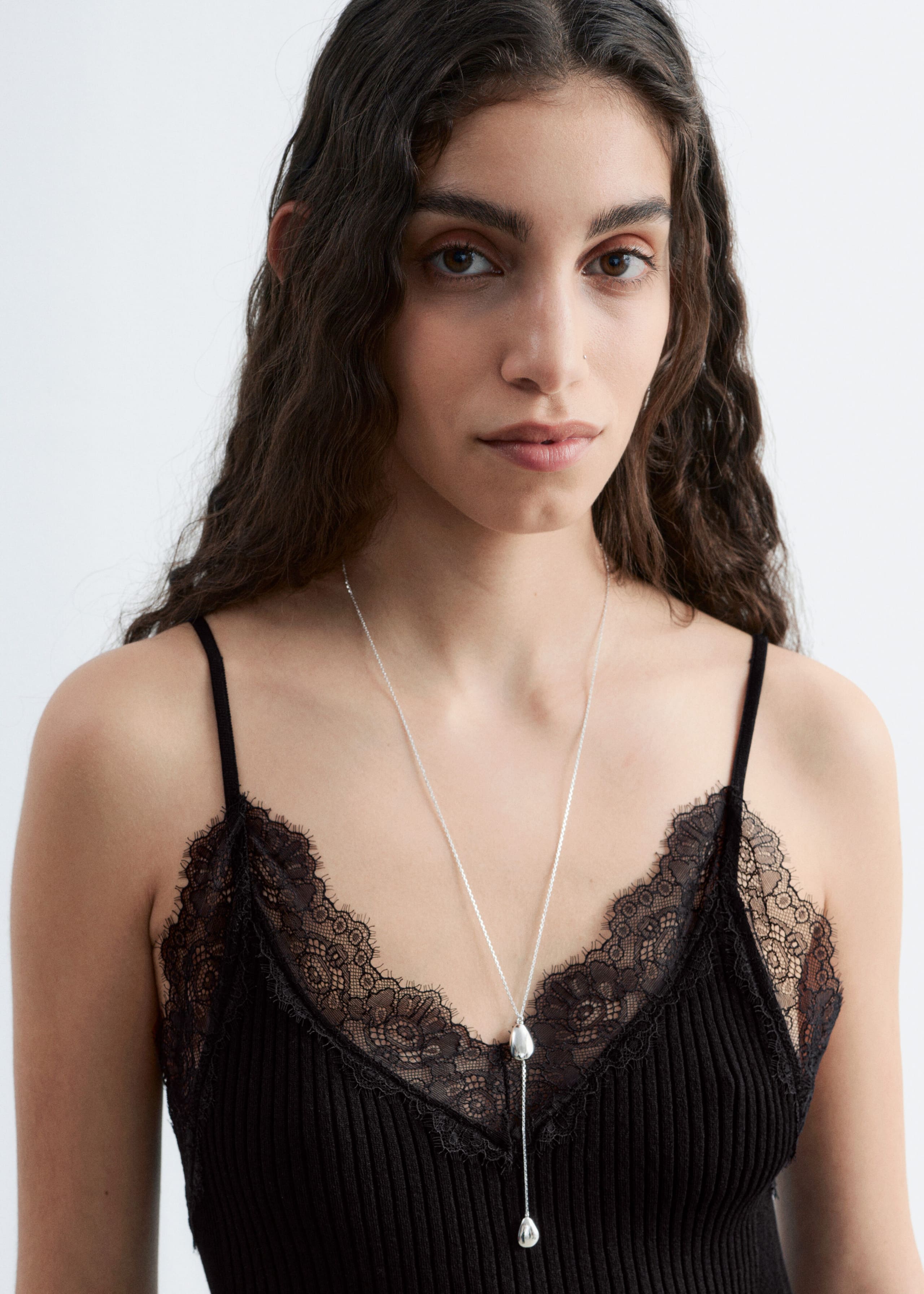 Image of Rib-Knit Camisole Mini Dress