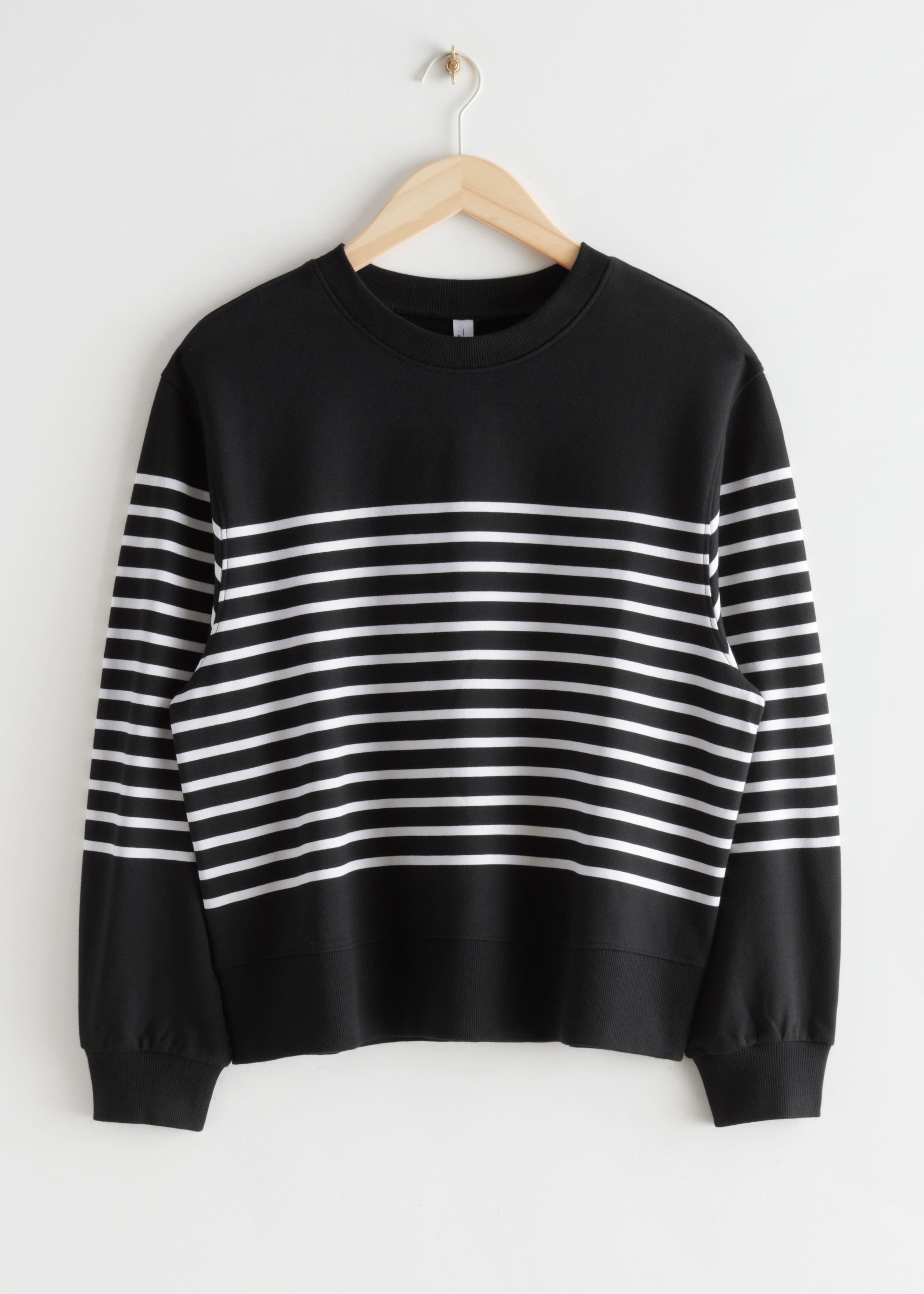 Breton Stripe Sweater - Black/White Stripes - Still Life