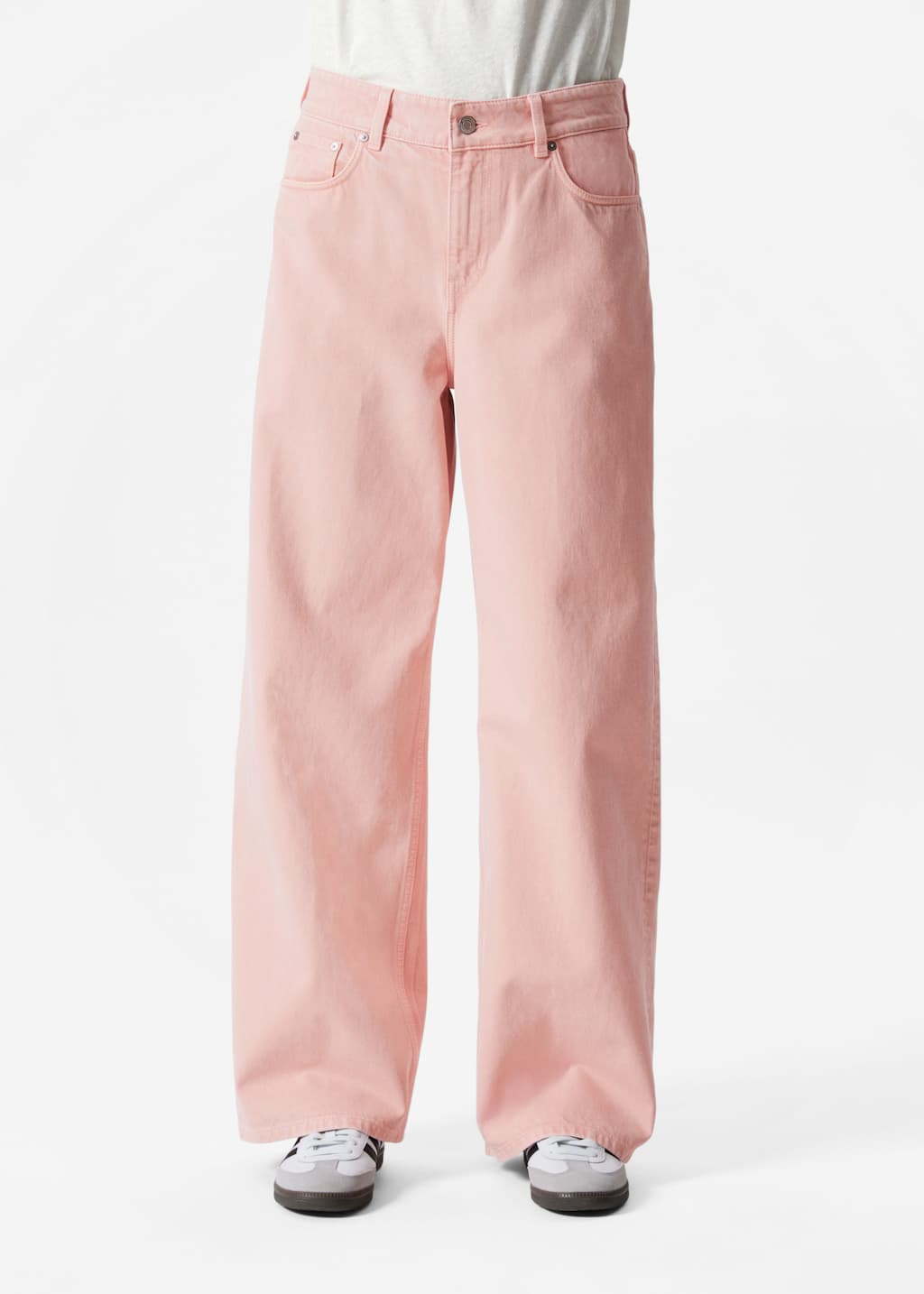 Image of Relaxed Wide-Leg Jeans