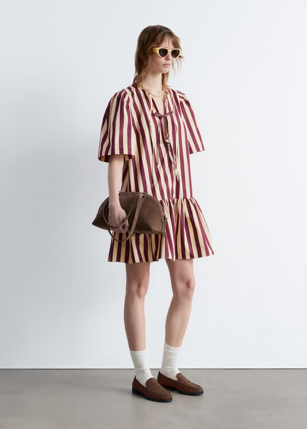 Image of Peplum Mini Dress