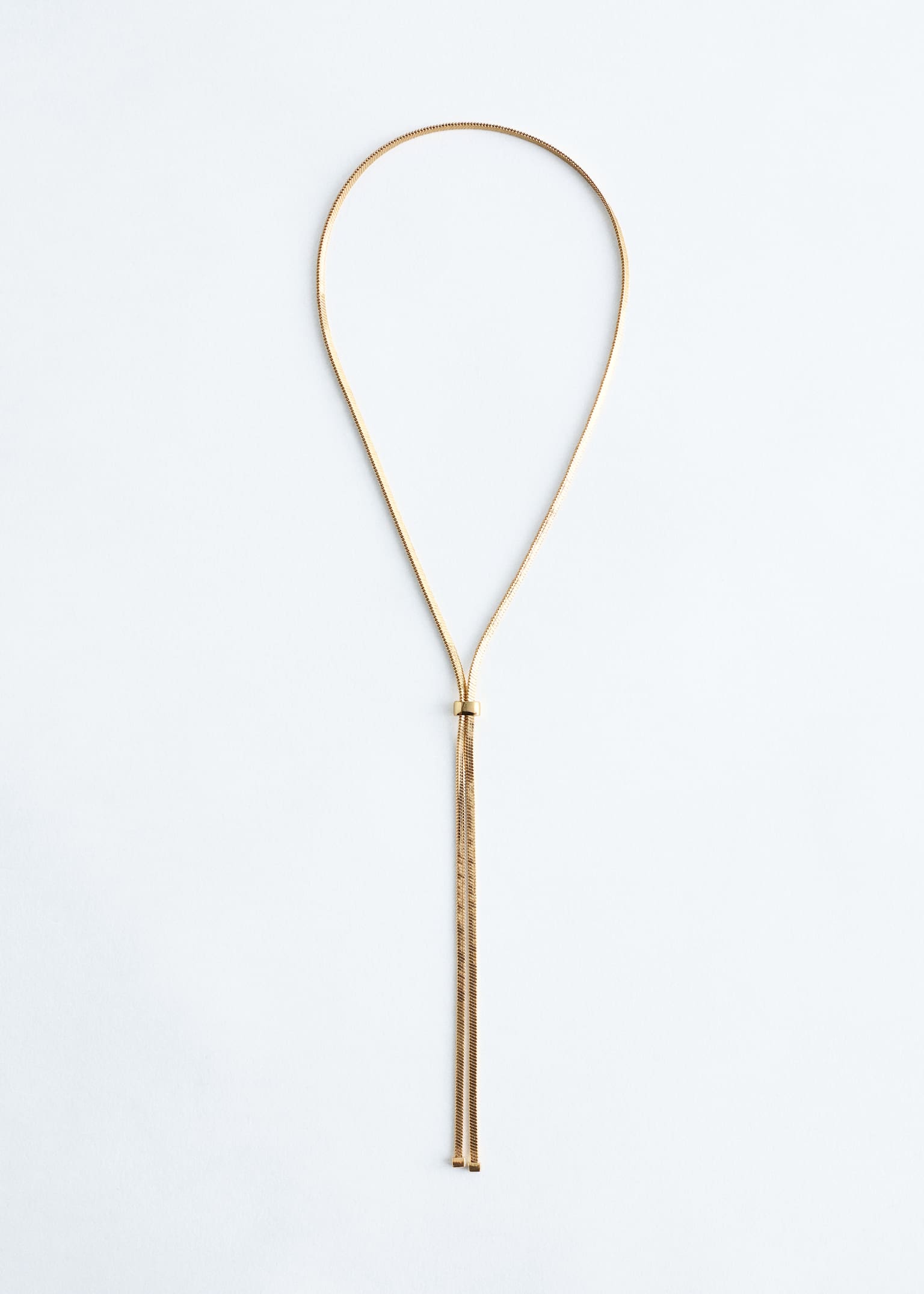 Collana a catena lariat - Oro