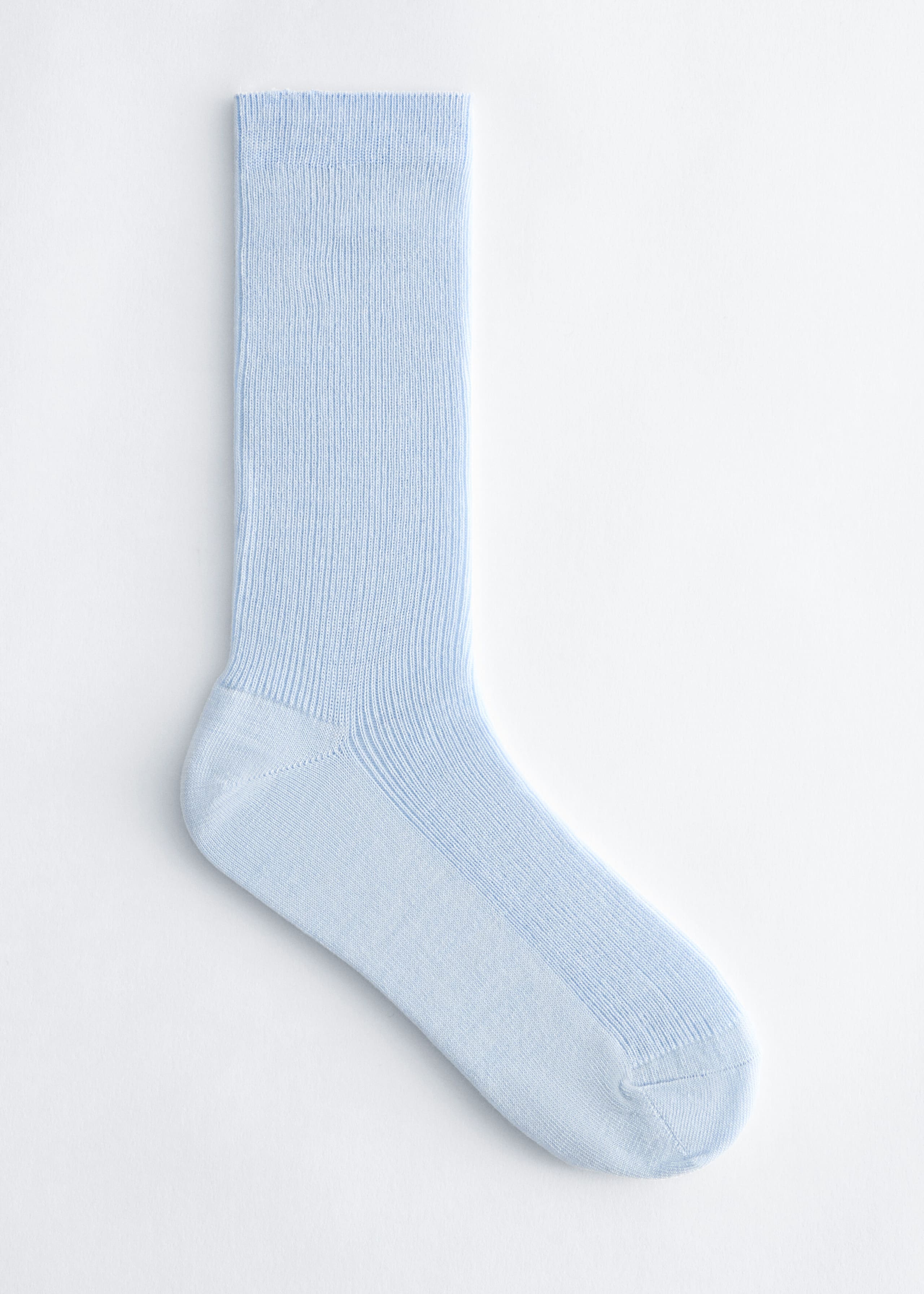 Wool-Blend Socks - Light Blue - Still Life