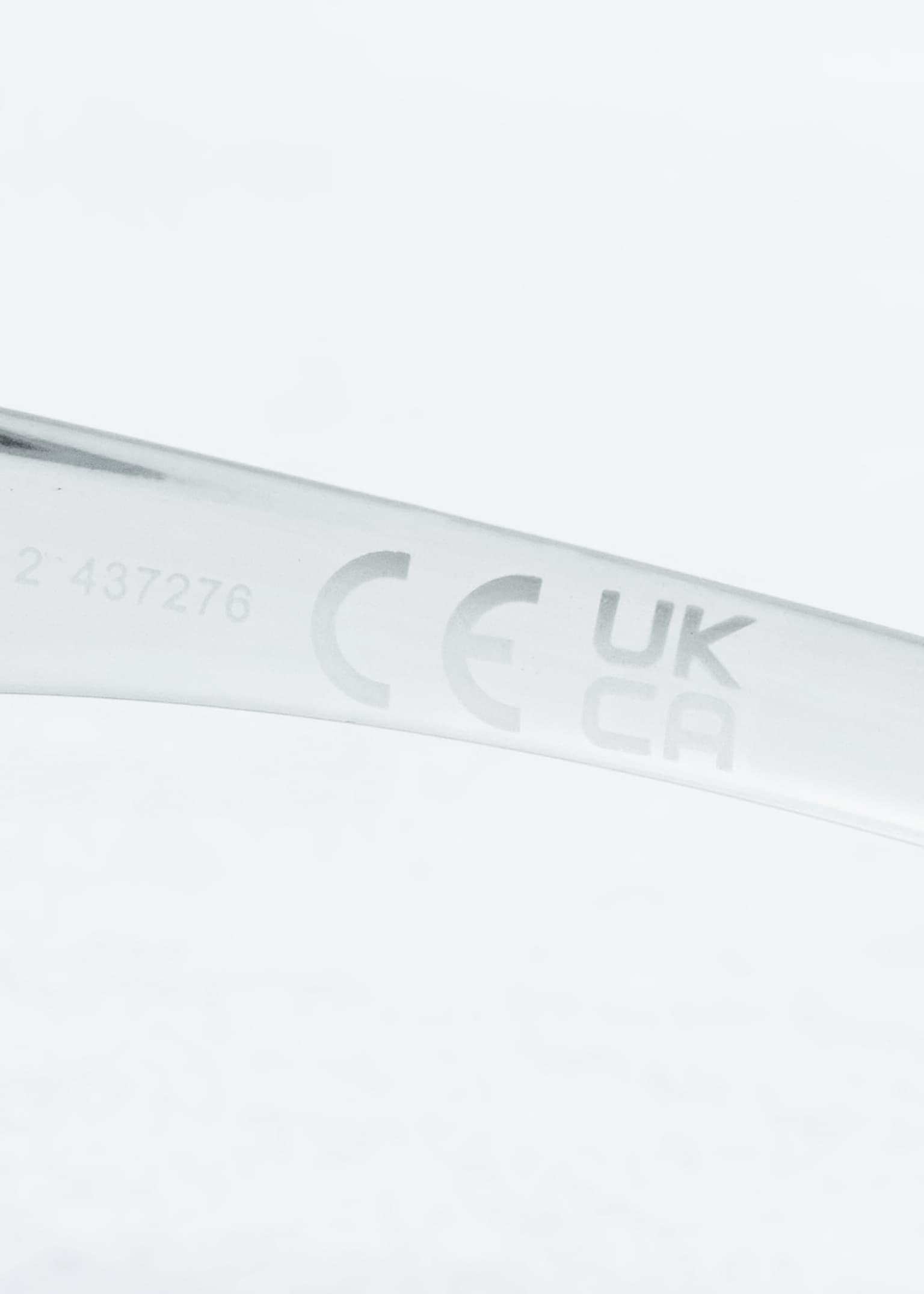 Sporty Sunglasses - Transparent/Light Grey - 2