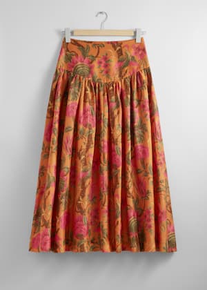 Orange Print