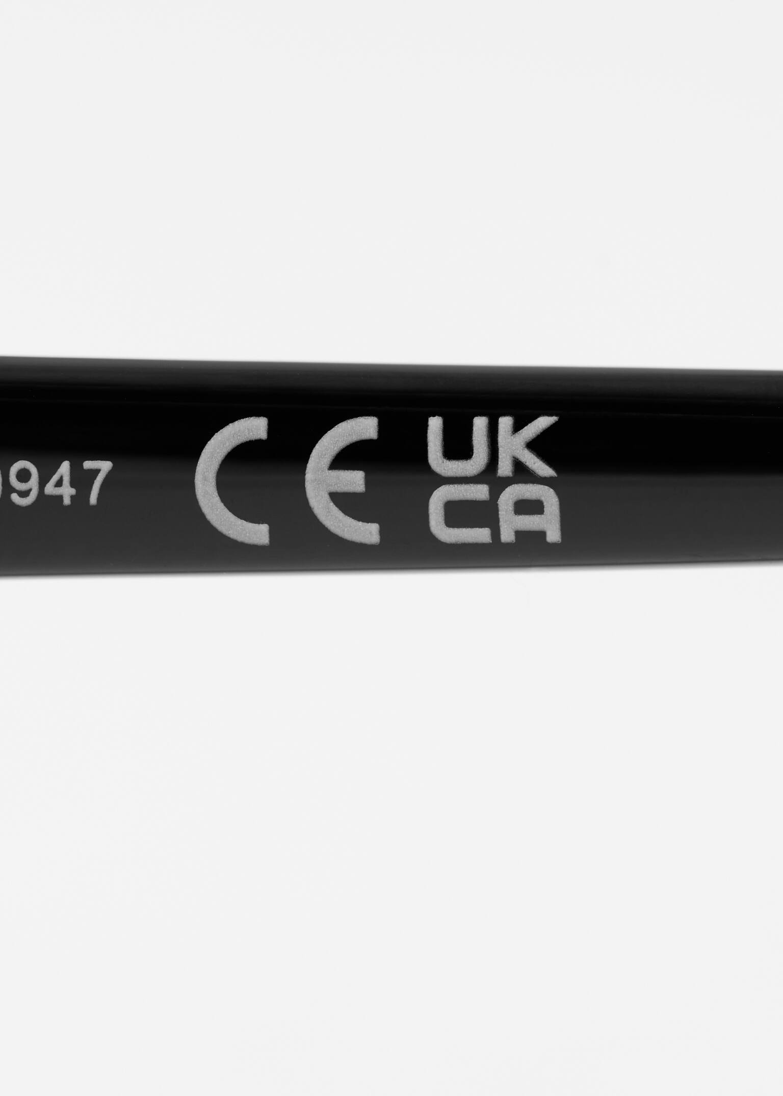 Γυαλιά Ηλίου με Οβάλ Σκελετό - Μαύρο/Μπορντό/Καφέ/Διαφανές - 4