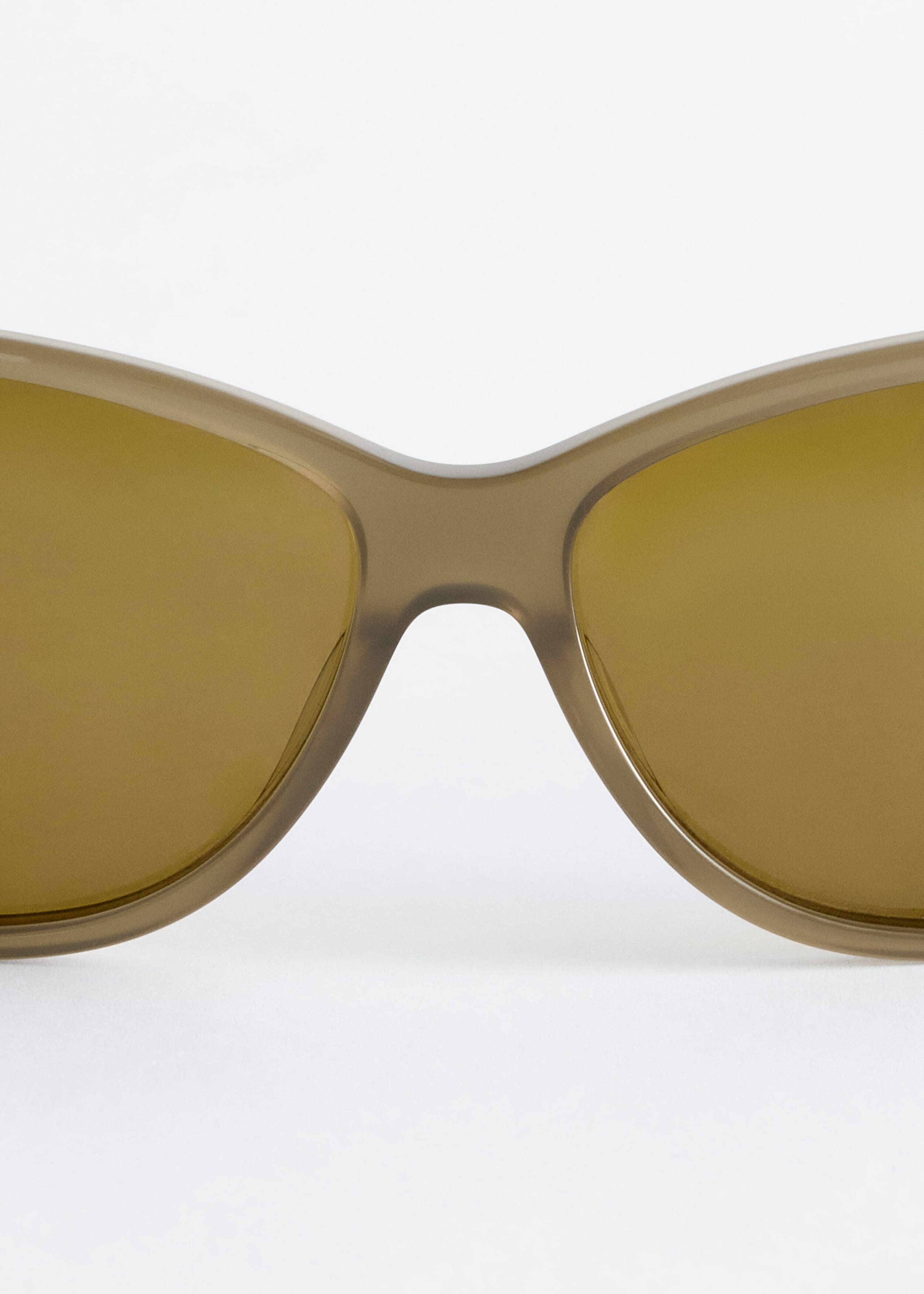 Image of Oval-Frame Sunglasses
