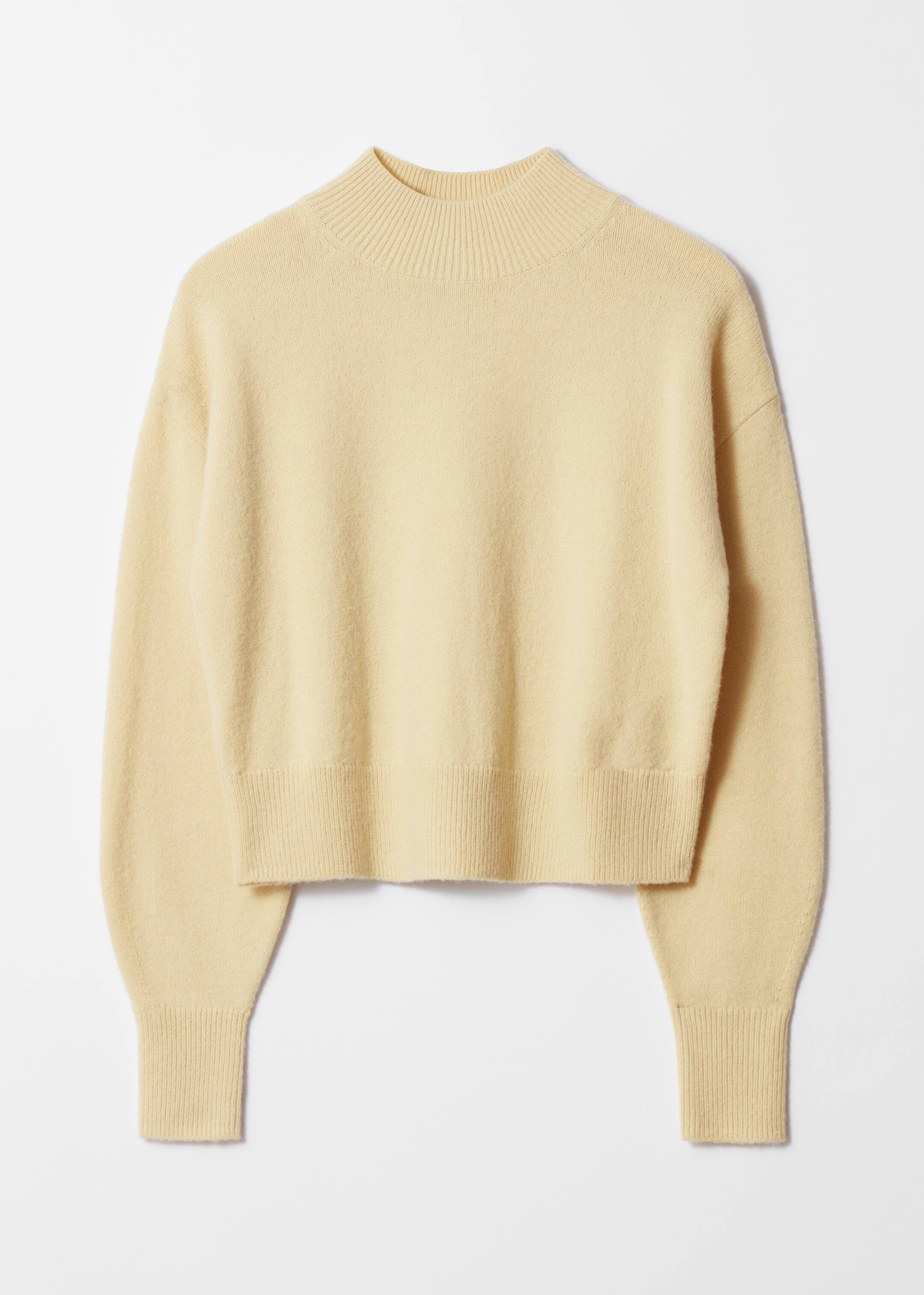 Agrandir l'image: Pull à col montant - Jaune pâle - FEMME | H&M CH 6
