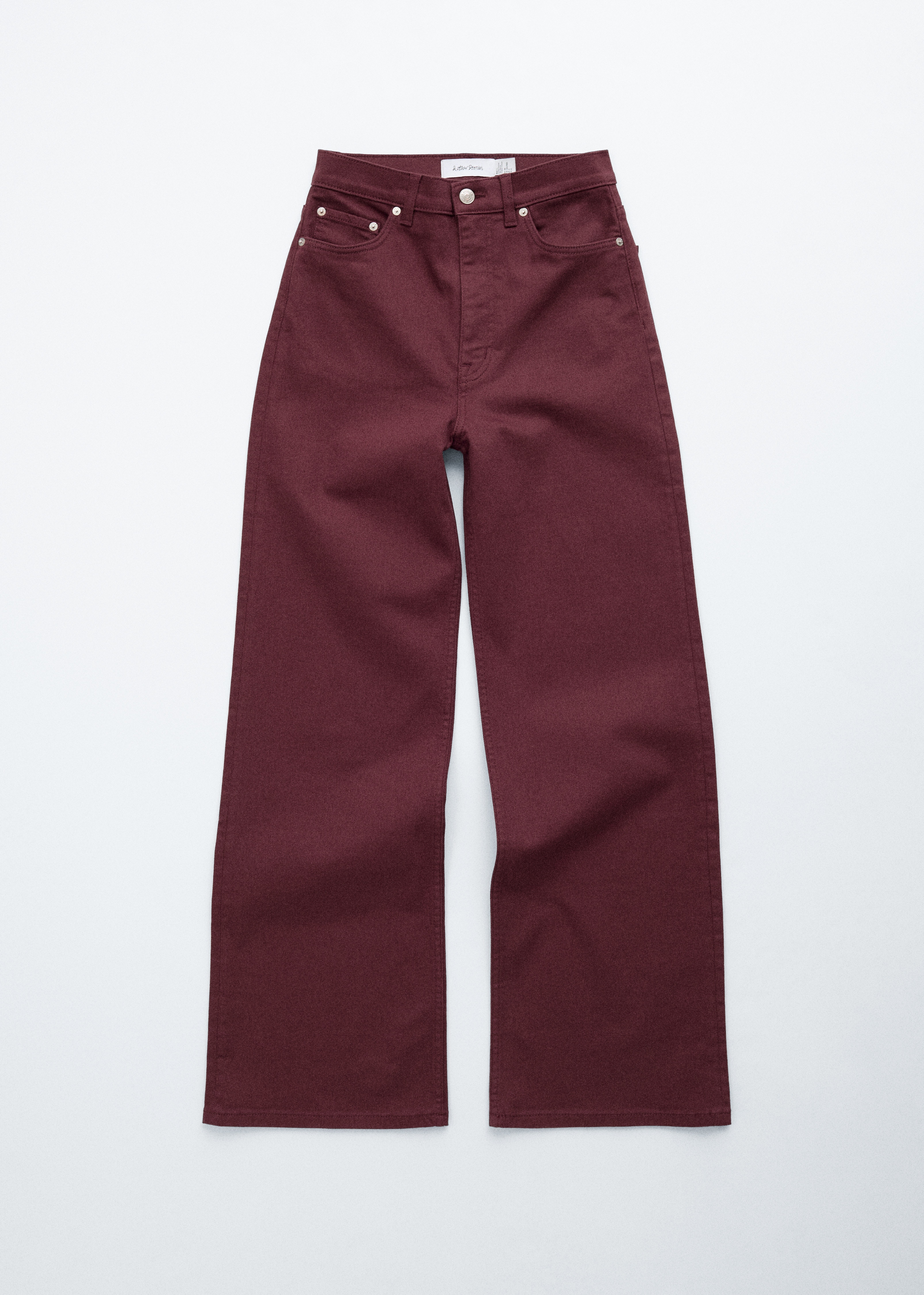 Džíny s širokými nohavicemi - Tmavě červená/Tmavě modrá/Středně modrá džínovina/Světle modrá/Blue/Středně modrá/Šedá/Tmavě hnědá/Černá