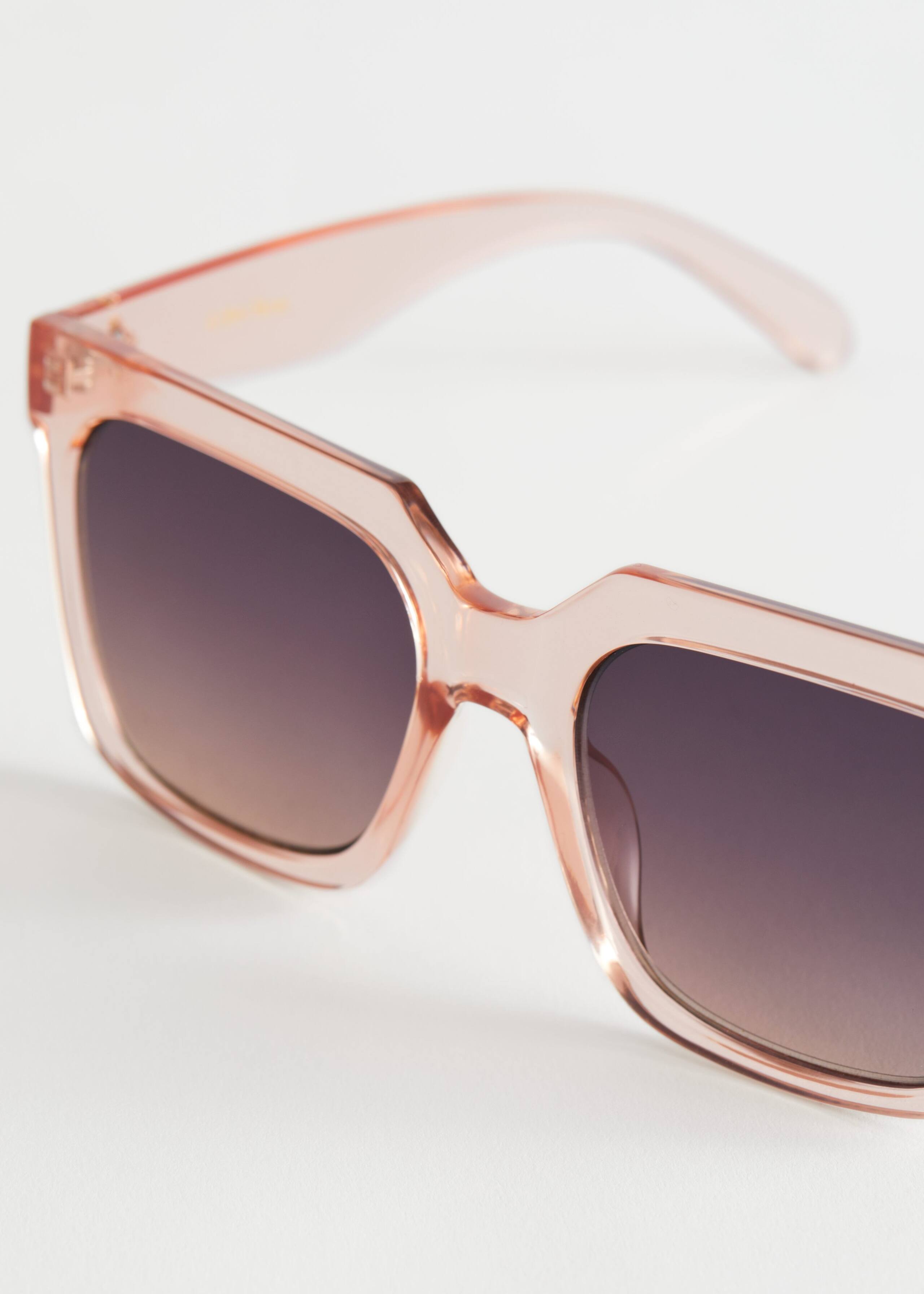 Squared Transparent Sunglasses - {{variantName}} - Descrizione dettagliata