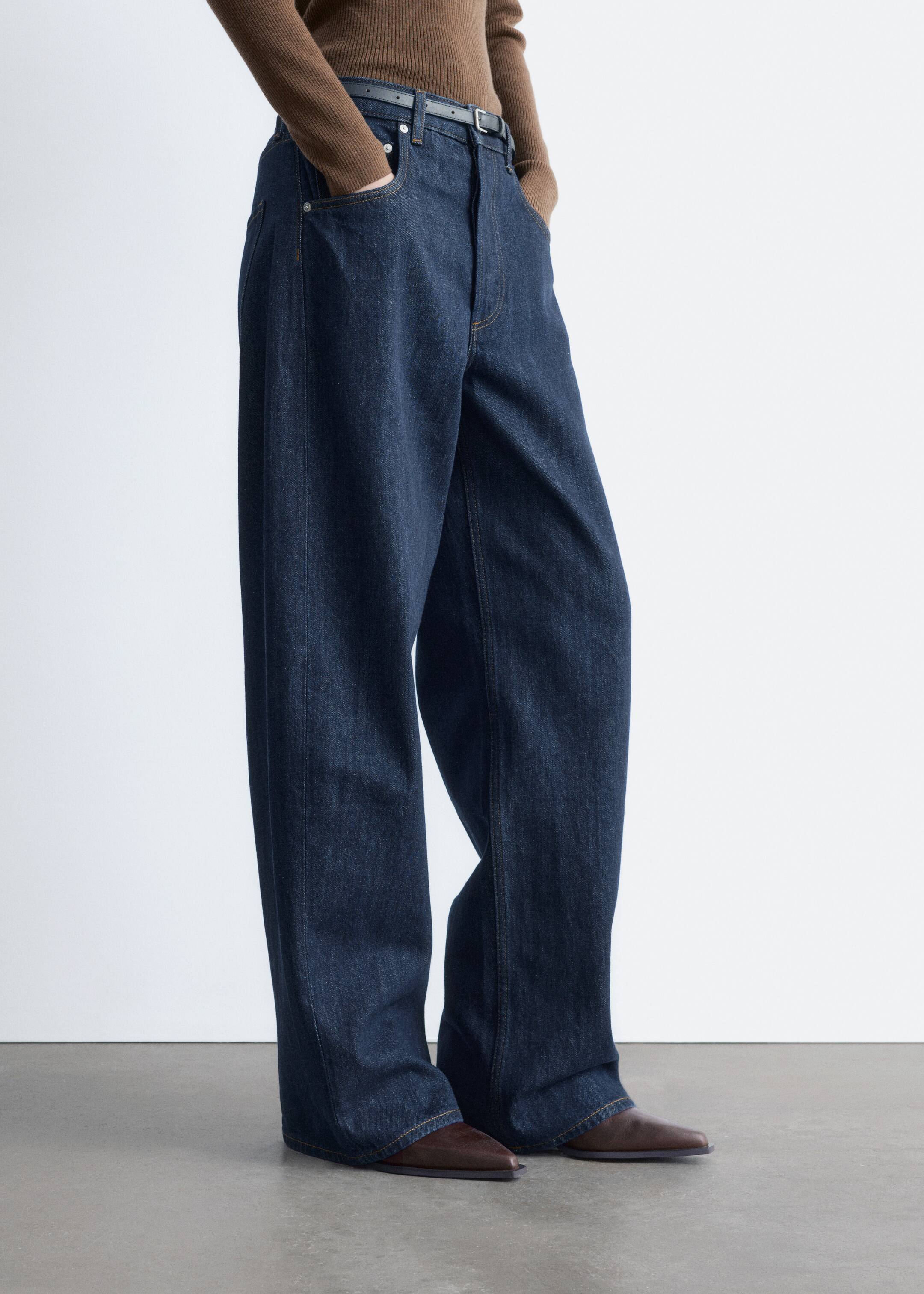 Visualizza immagine più grande: Barrel-Leg Jeans - Blu scuro - DONNA | H&M IT 4