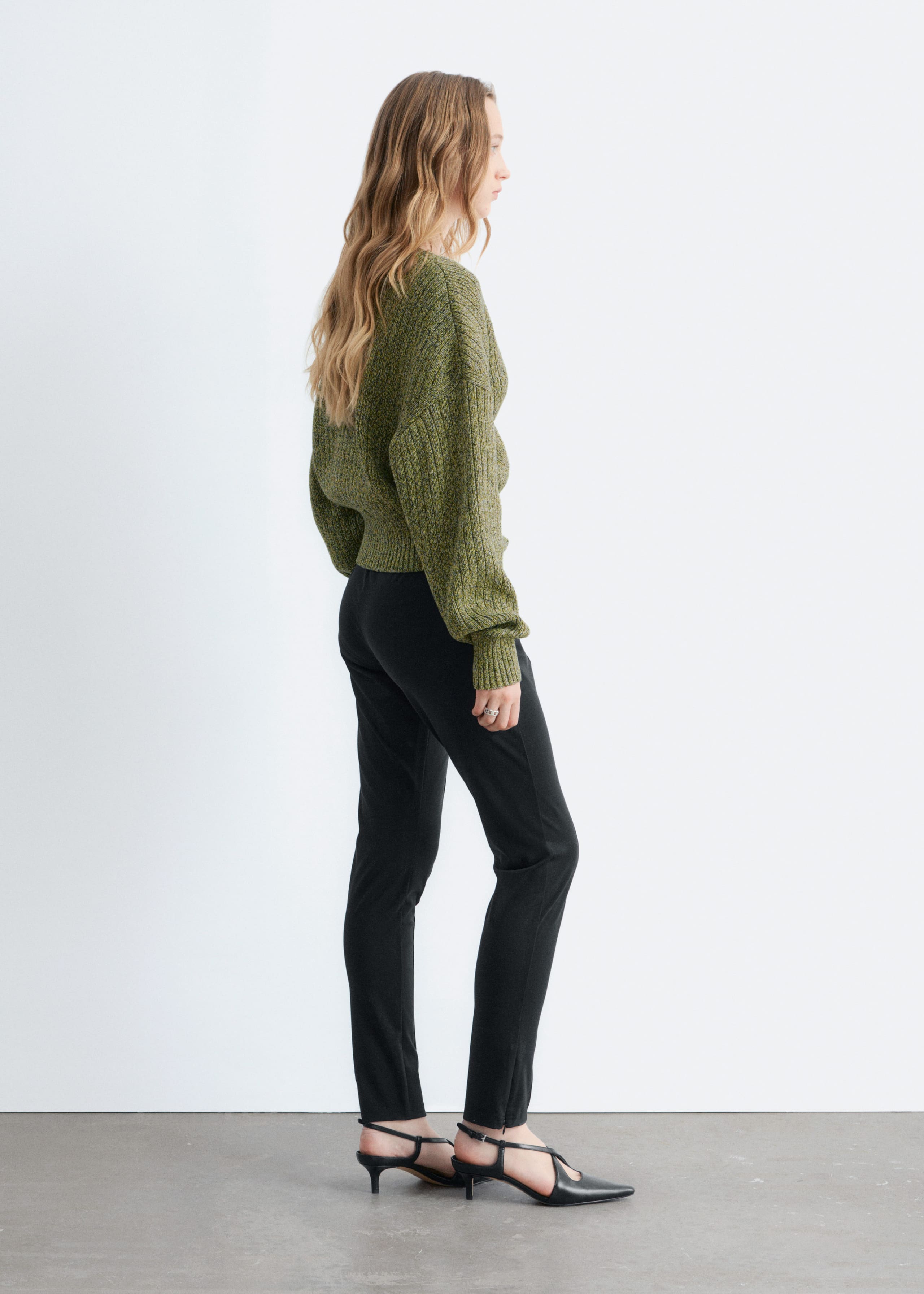 Image of Rib-Knit Cotton Cardigan