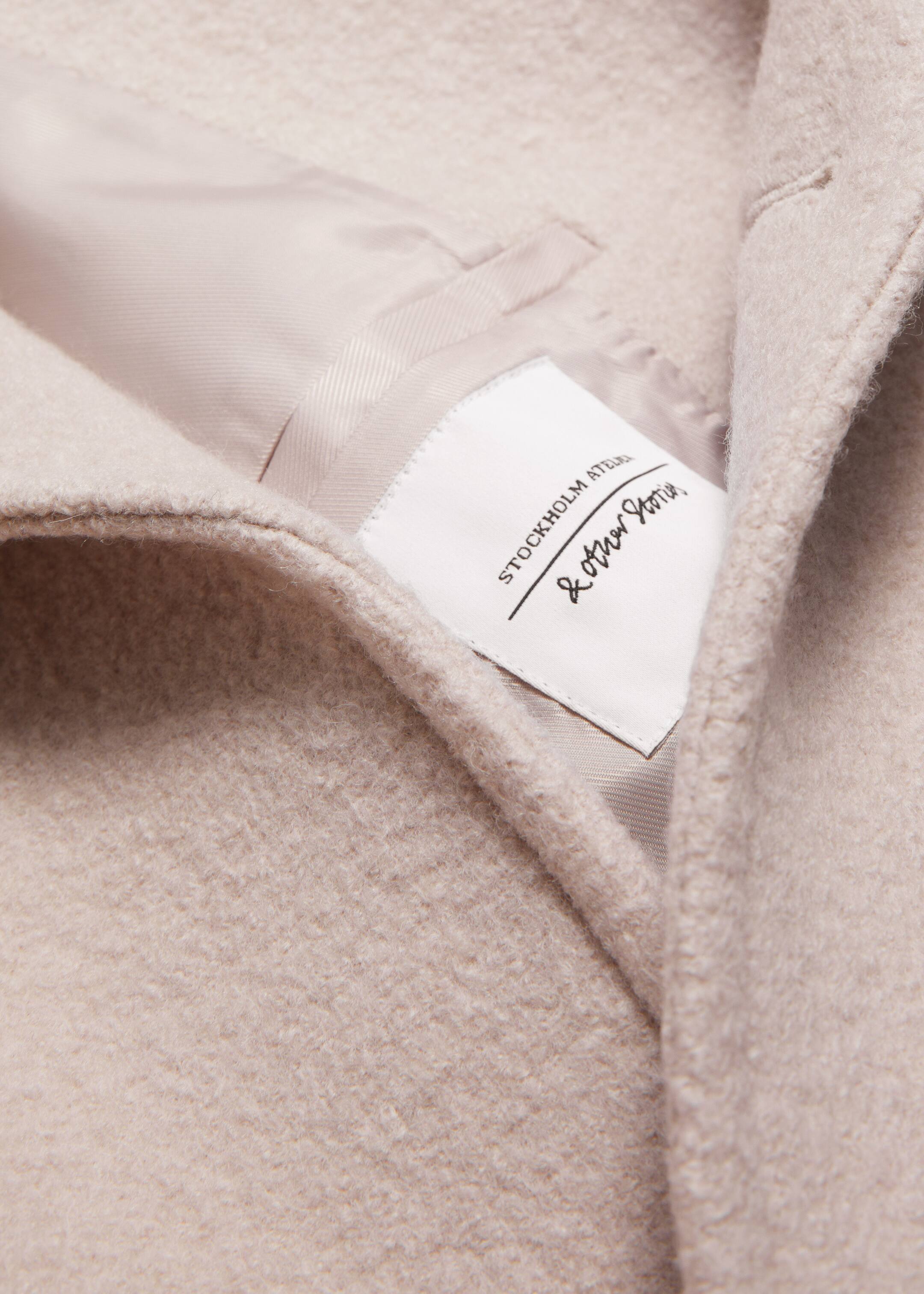 Größeres Bild ansehen: Zweireihige Wolljacke - Hellbeige - Ladies | H&M DE 4