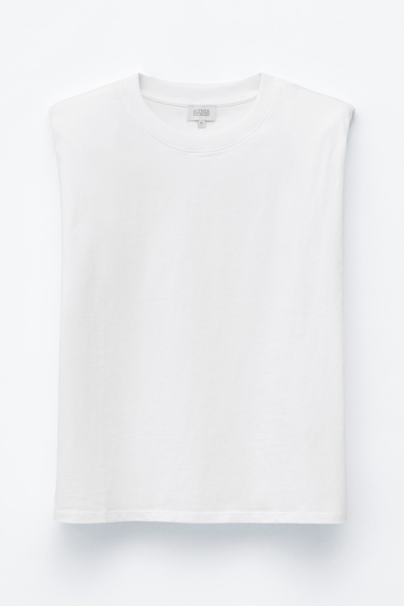 Camisola sem mangas - Branco/Cinzento - 1