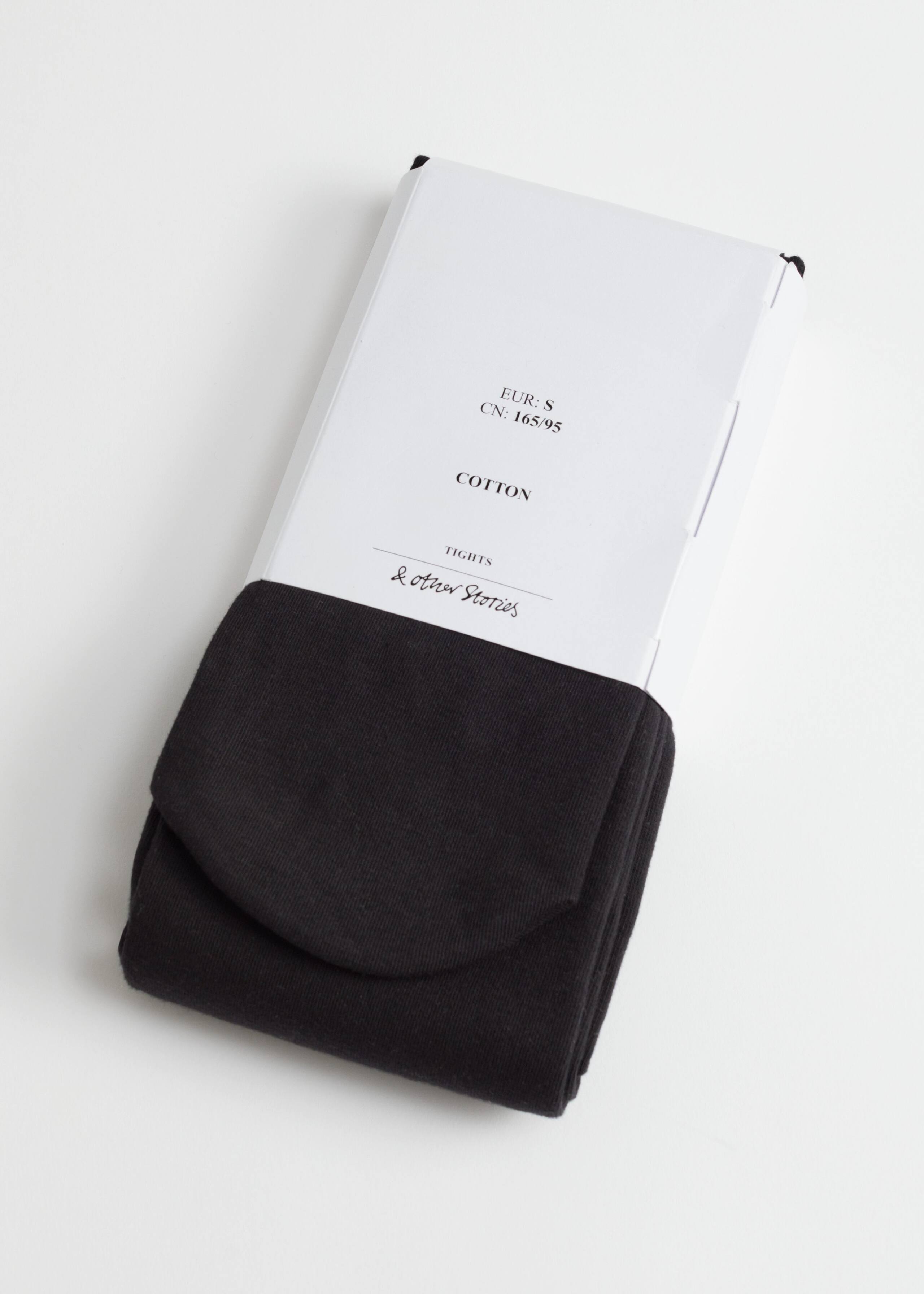 Cotton Tights - Black - Still Life