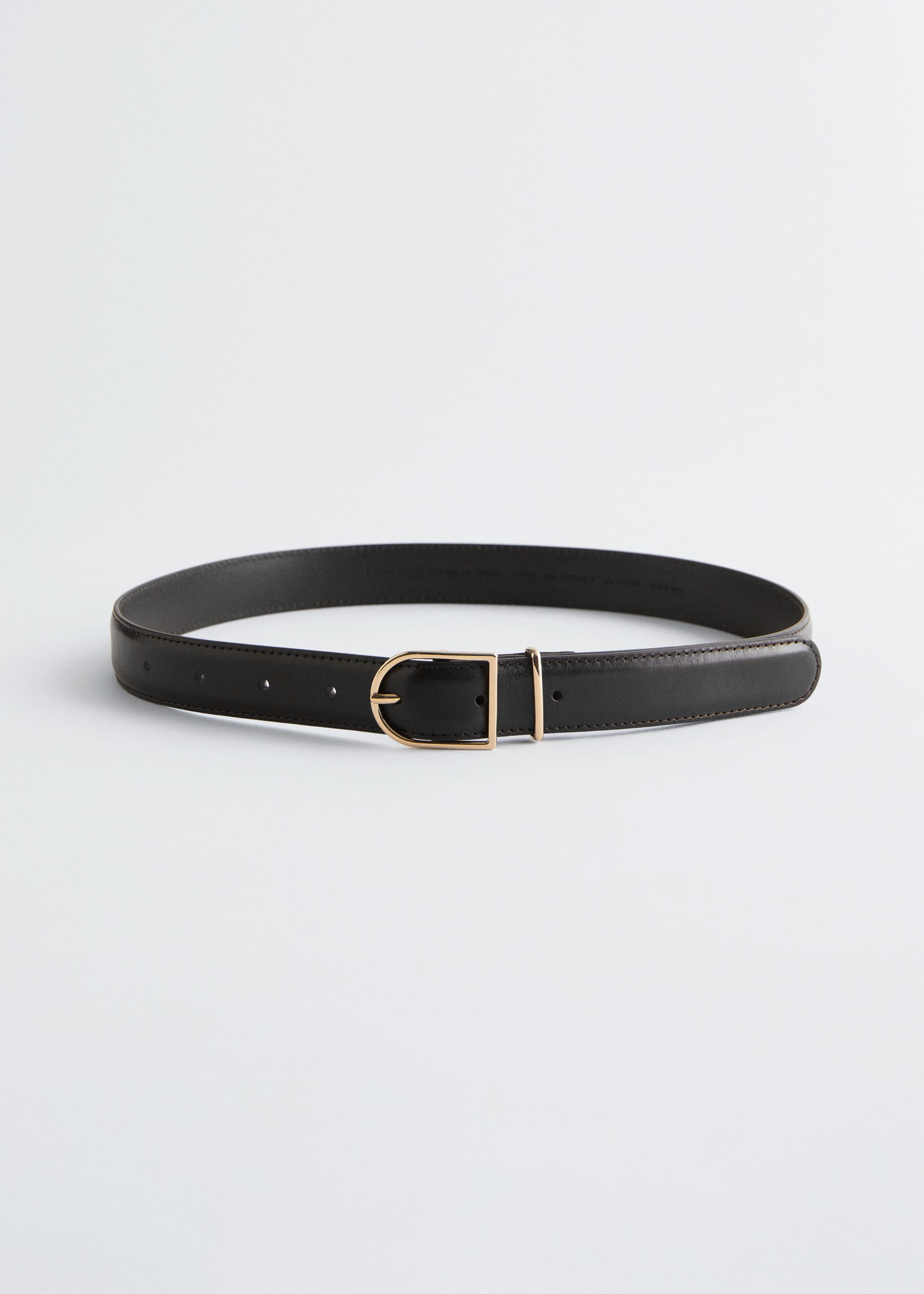 Slim Leather Belt