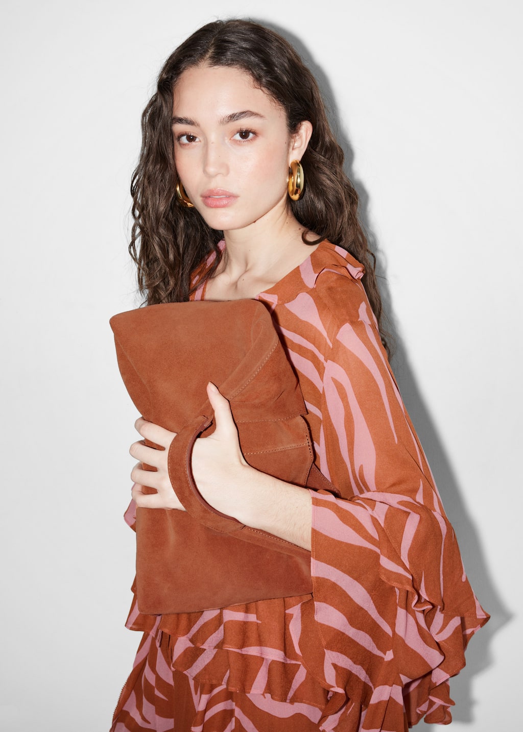 Image of Classic Suede Tote Bag