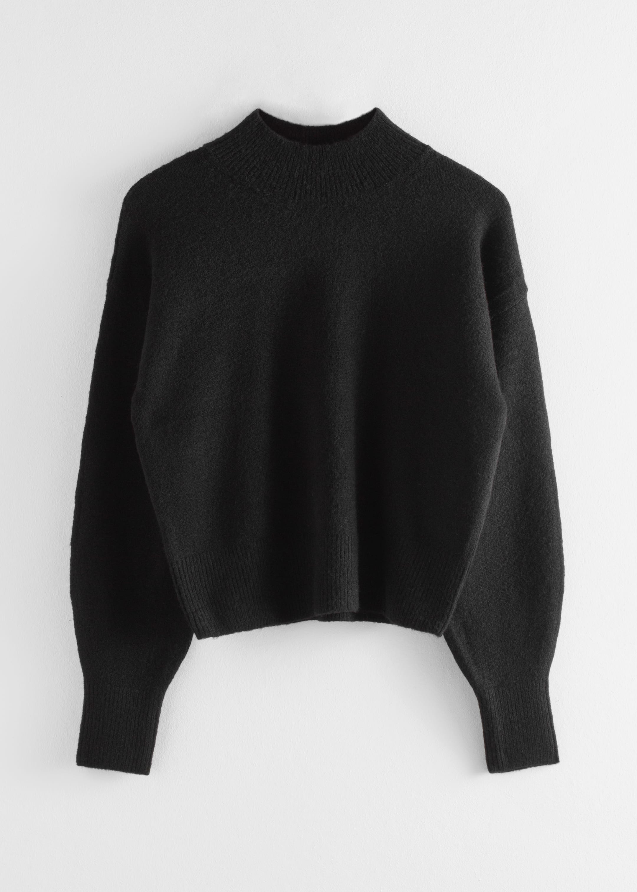View larger image: Mock-Neck Sweater - Black - Ladies | H&M GB 6
