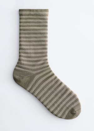 Khaki Green/Striped