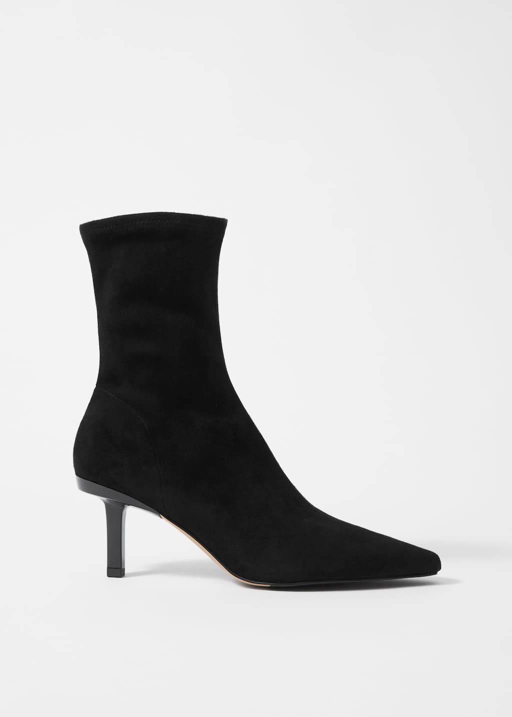 Image of Botines de piel elástica