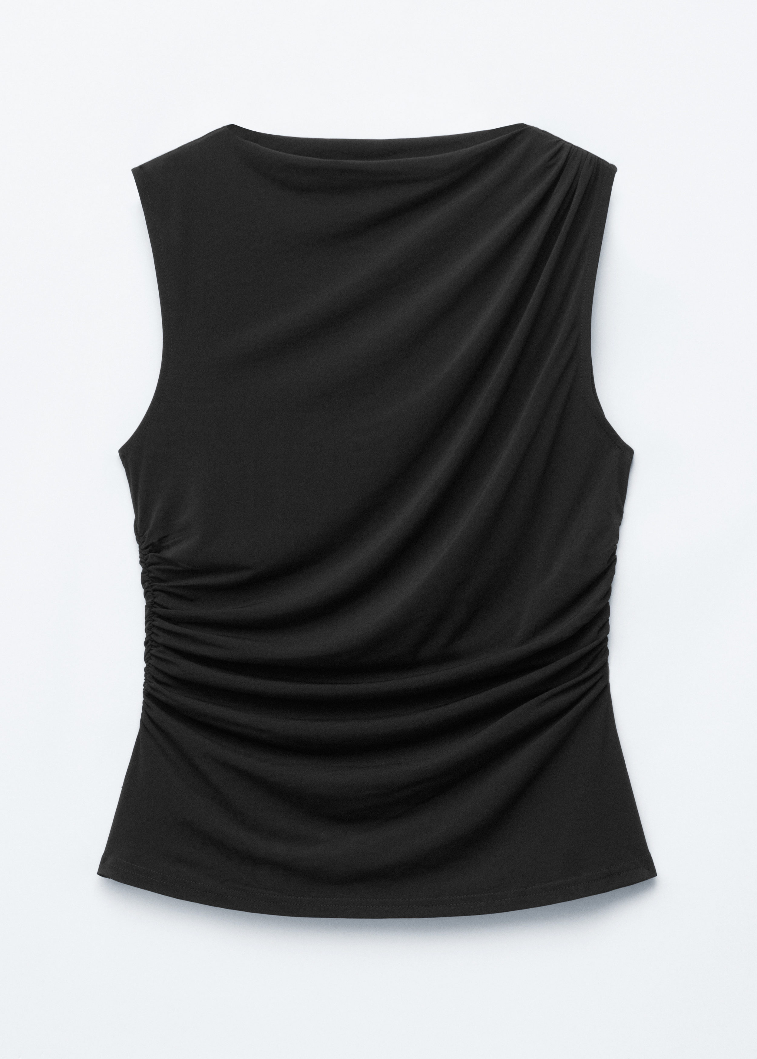 Boat-Neck Tank Top - Black - Tops - & Other Stories GB