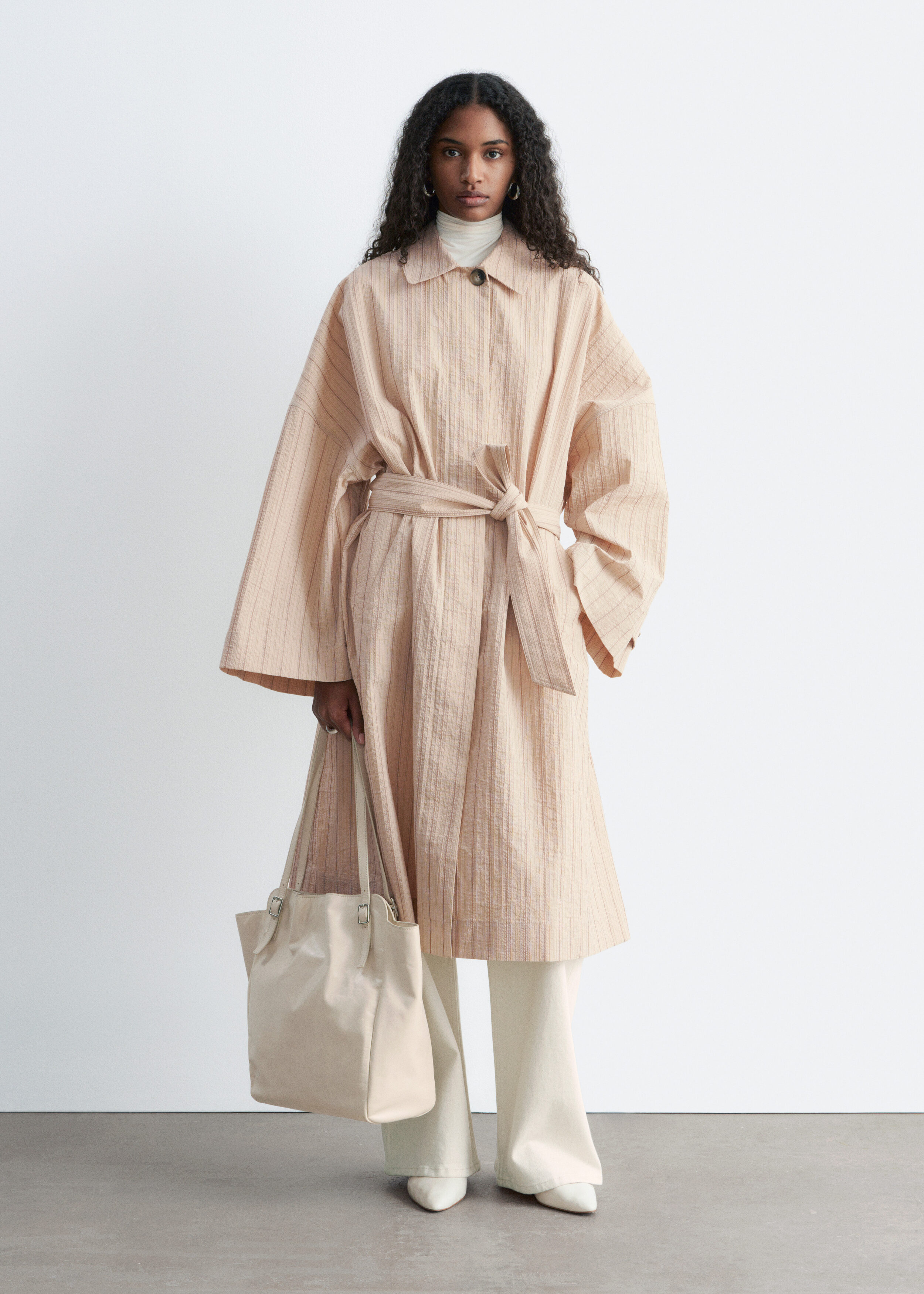 Cos OVERSIZED CROPPED TRENCH COAT CAPE | King's Cross