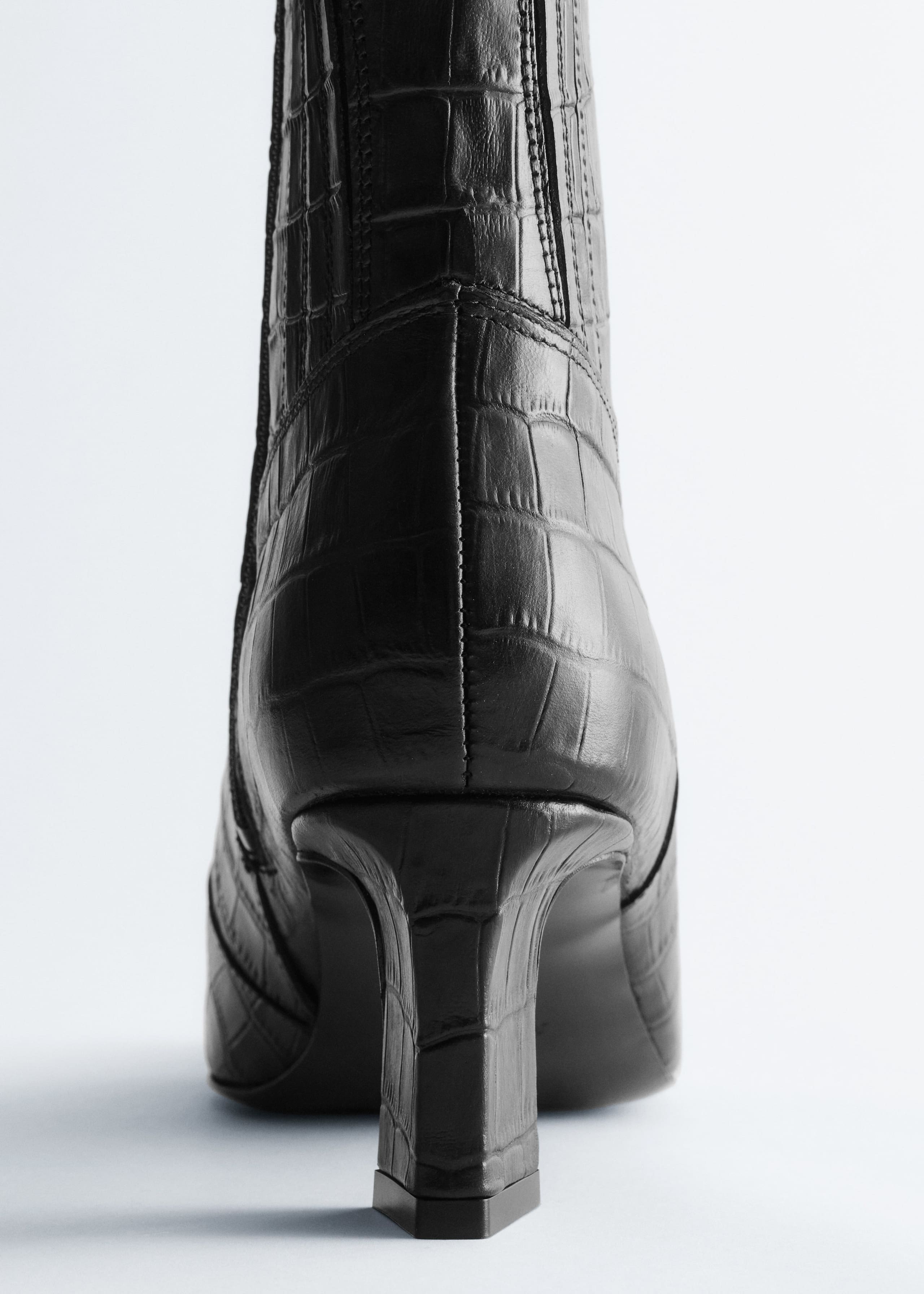 Image of Pointed-Toe Ankle Boots