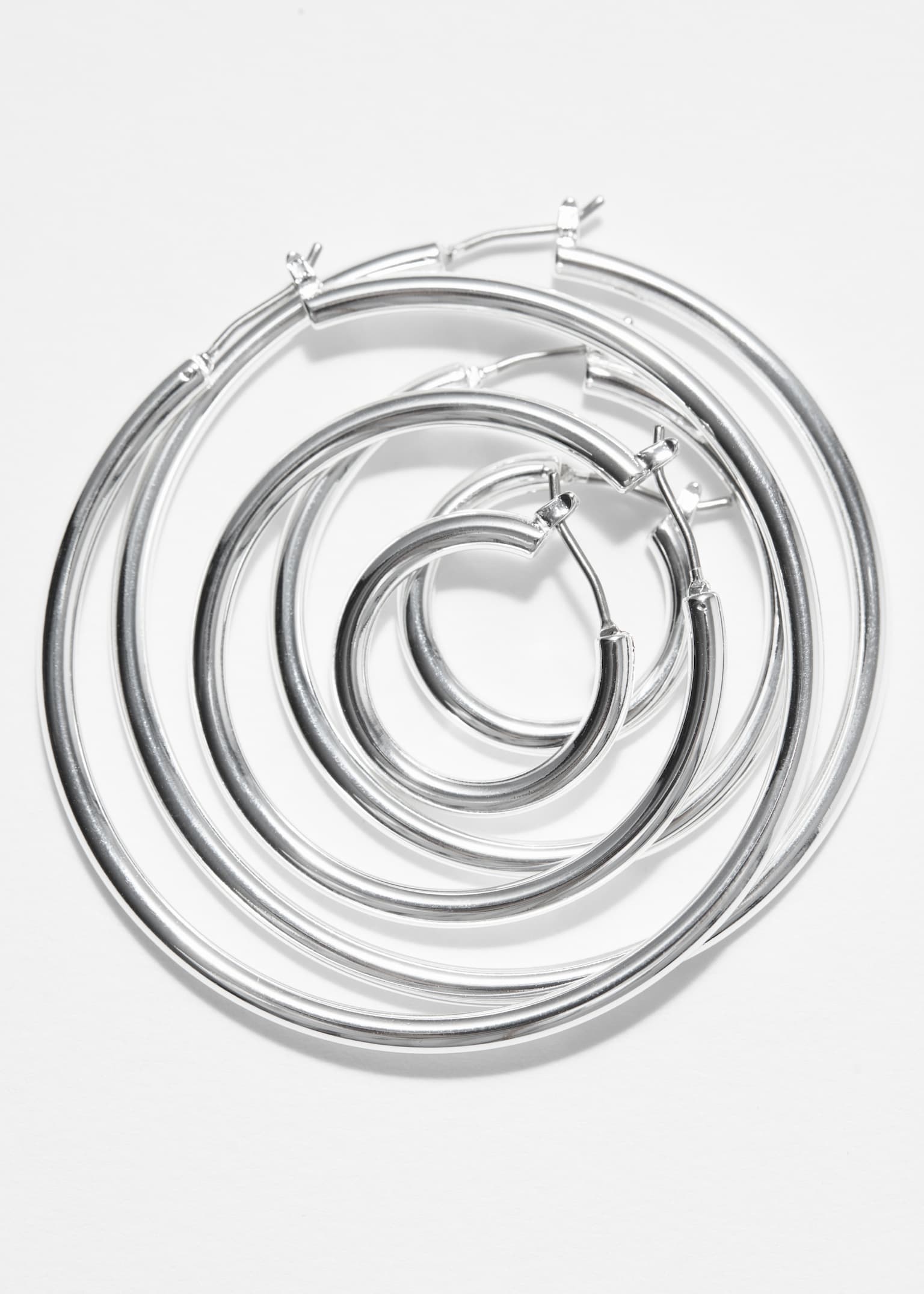 Set oorringen - Zilver/Goudkleurig - 2