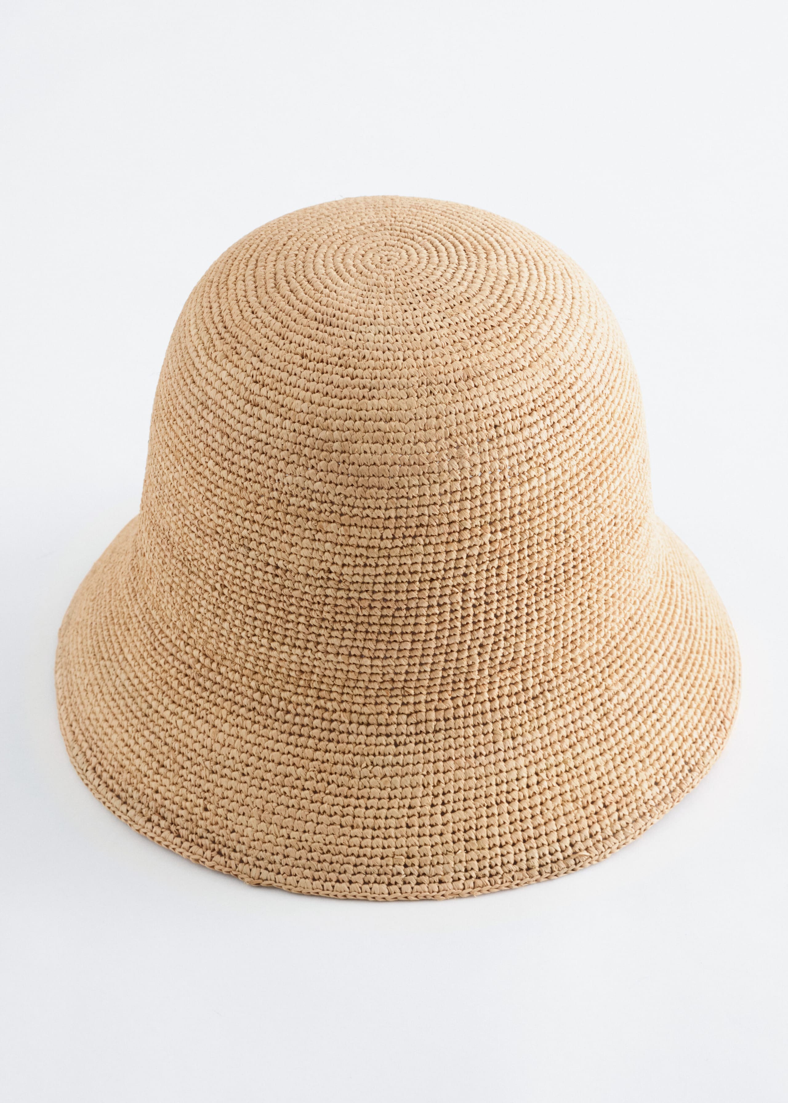 Image of Woven Straw Bucket Hat