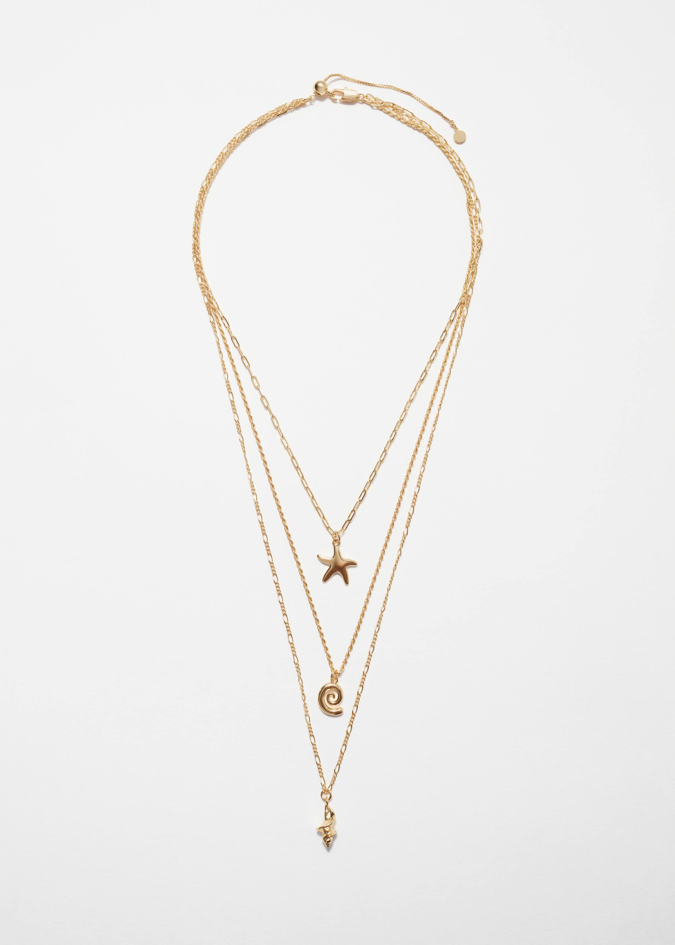 Grösseres Bild ansehen: Mehrlagige Halskette mit Anhänger - Gold - DAMEN | H&M CH 2