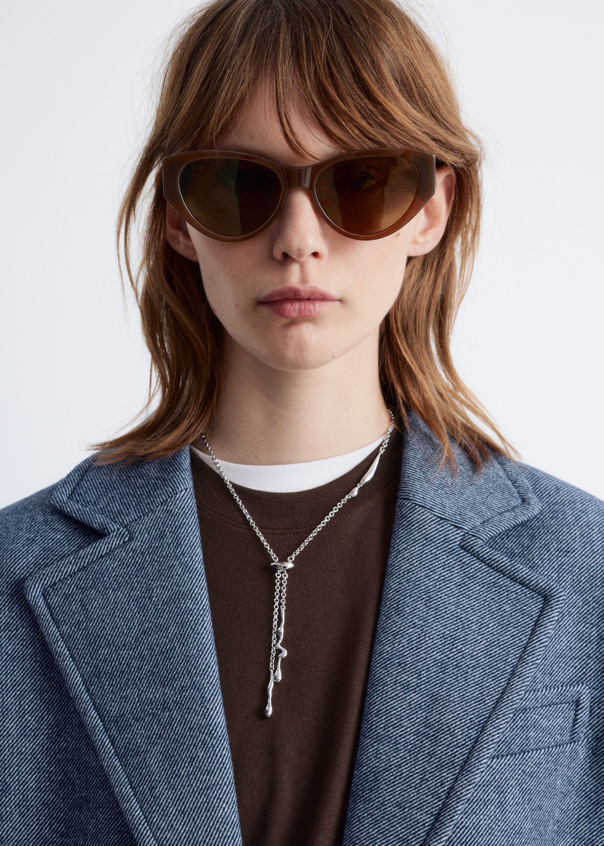 Image of Drop Bead Lariat Necklace