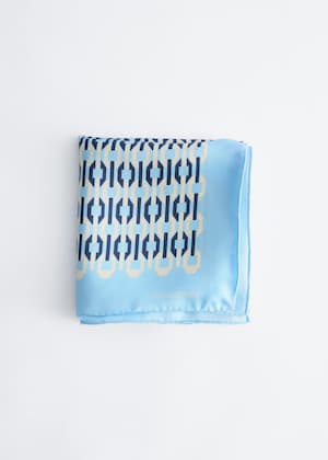 Bleu/Imprimé