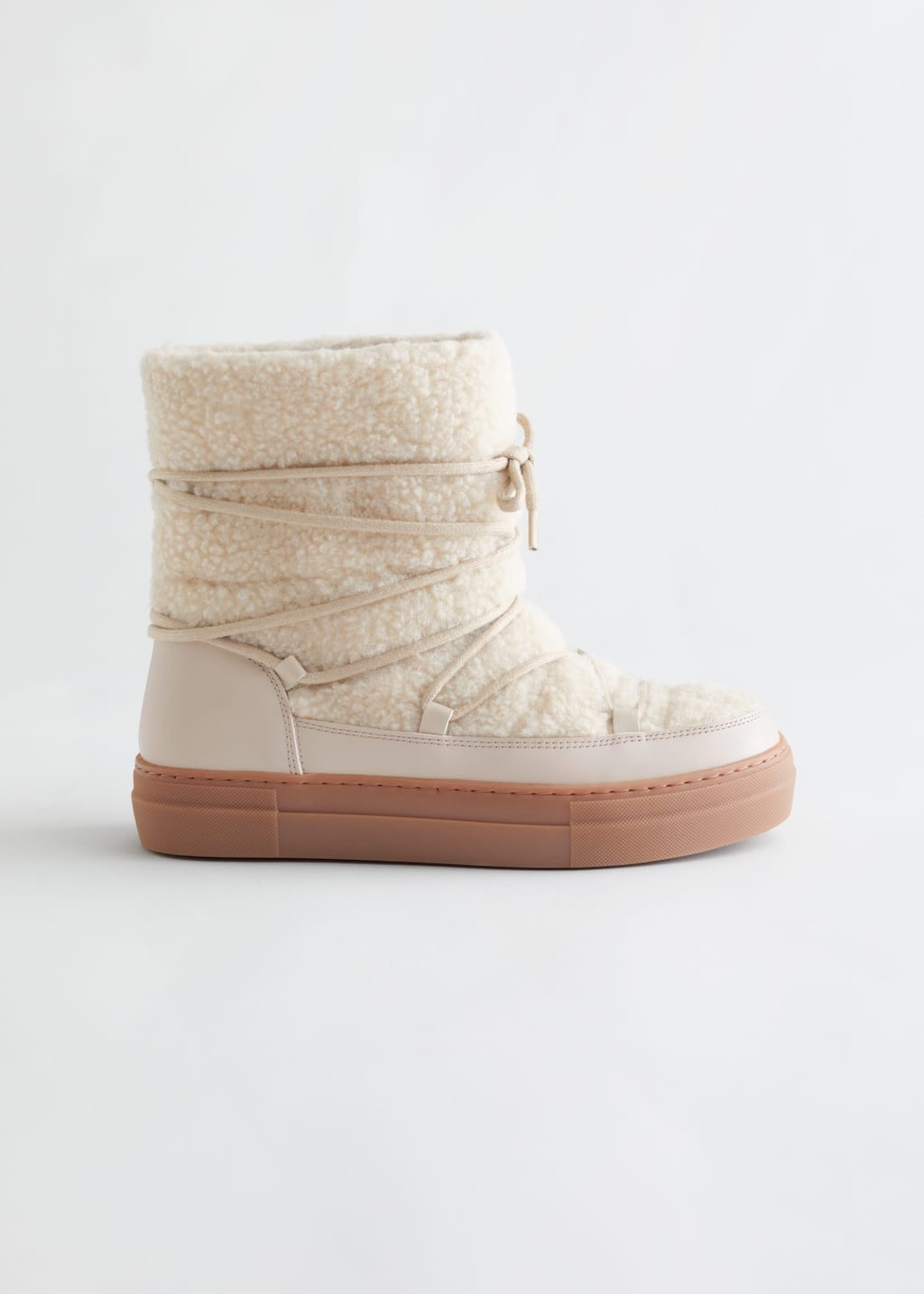 LaceUp Snow Boots - Black - Natura morta