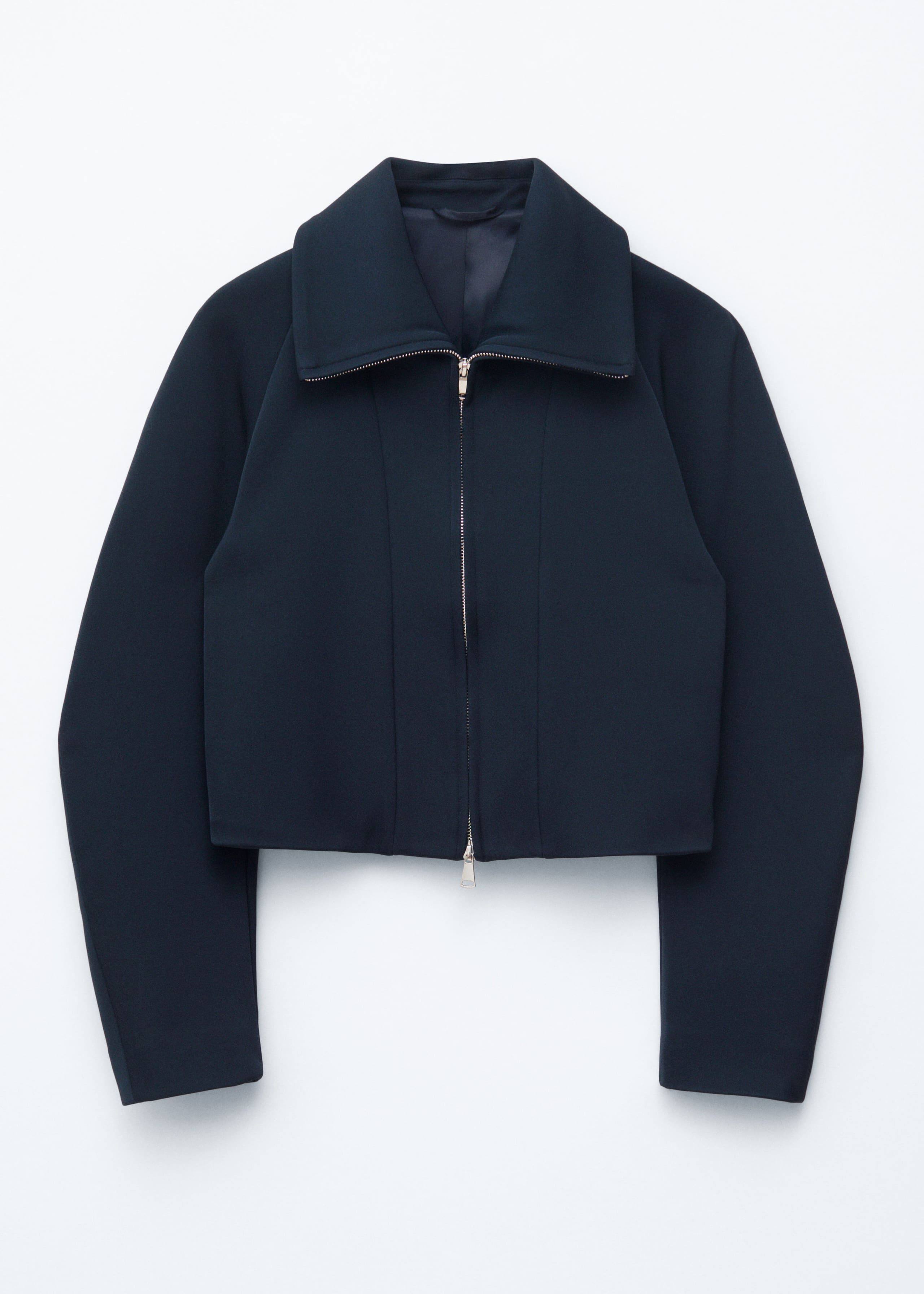 Image of Sculptural-Sleeve Jacket