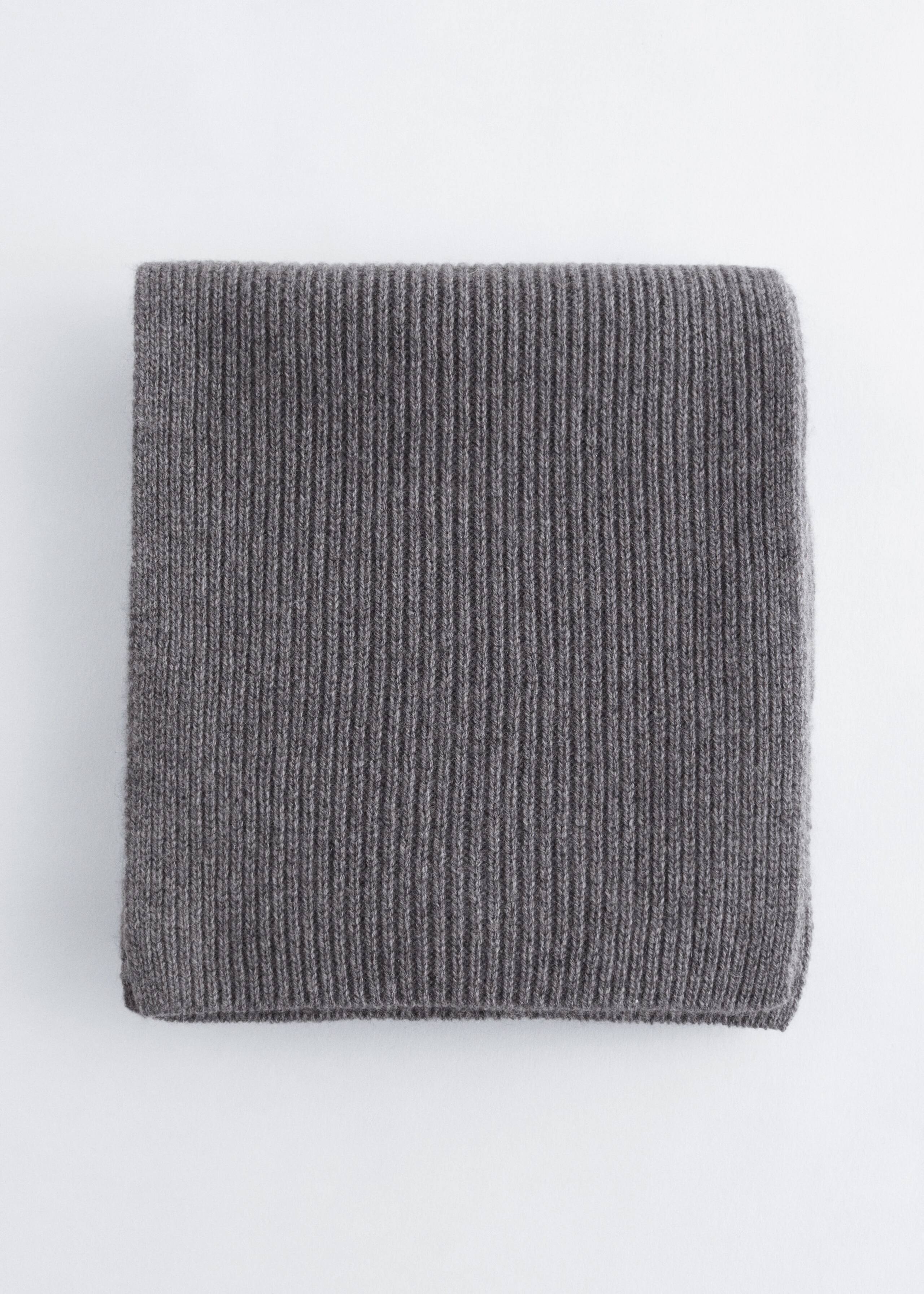 Image of Hooded Wool Scarf