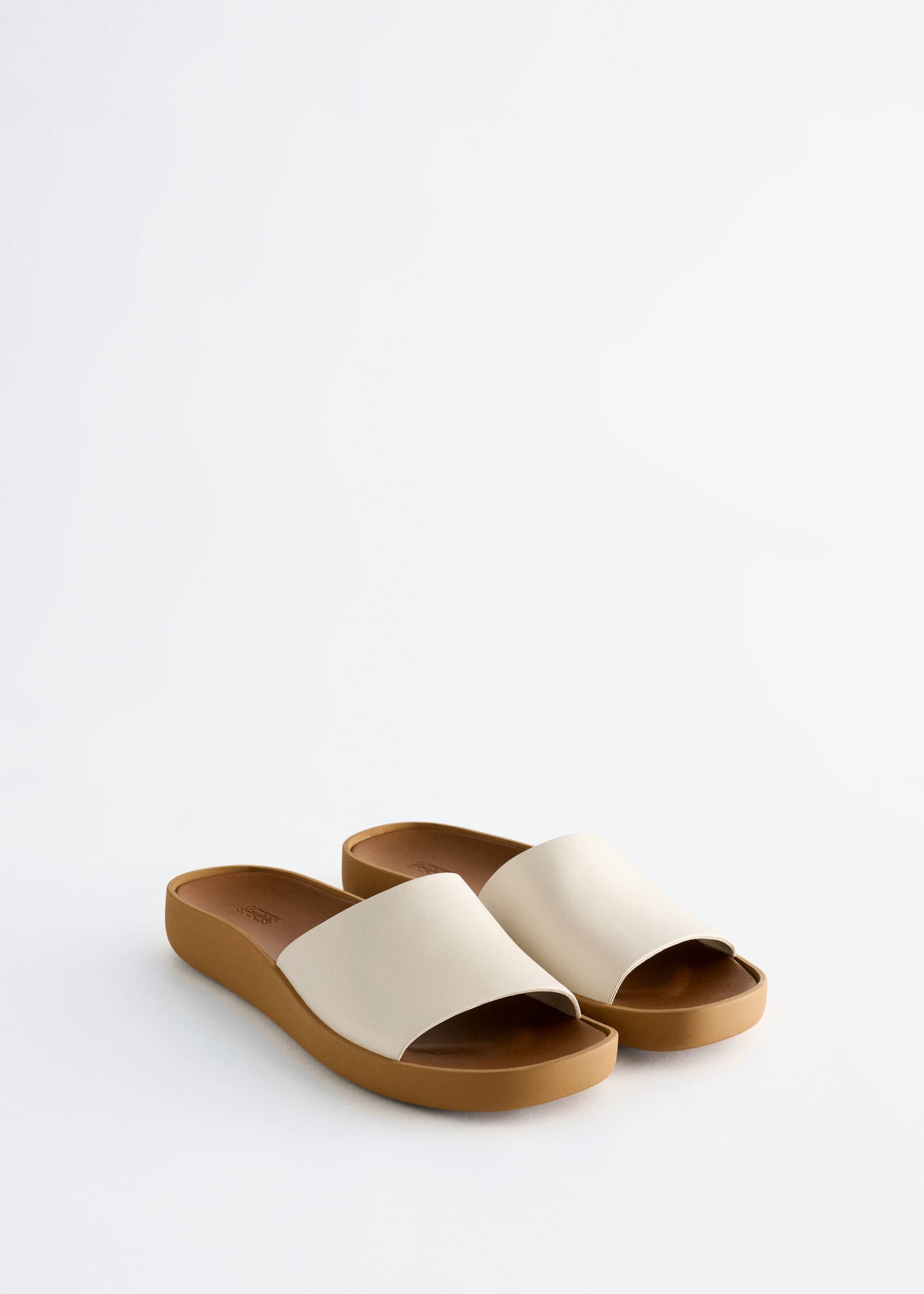 Image of Slip-On Leather Sandals