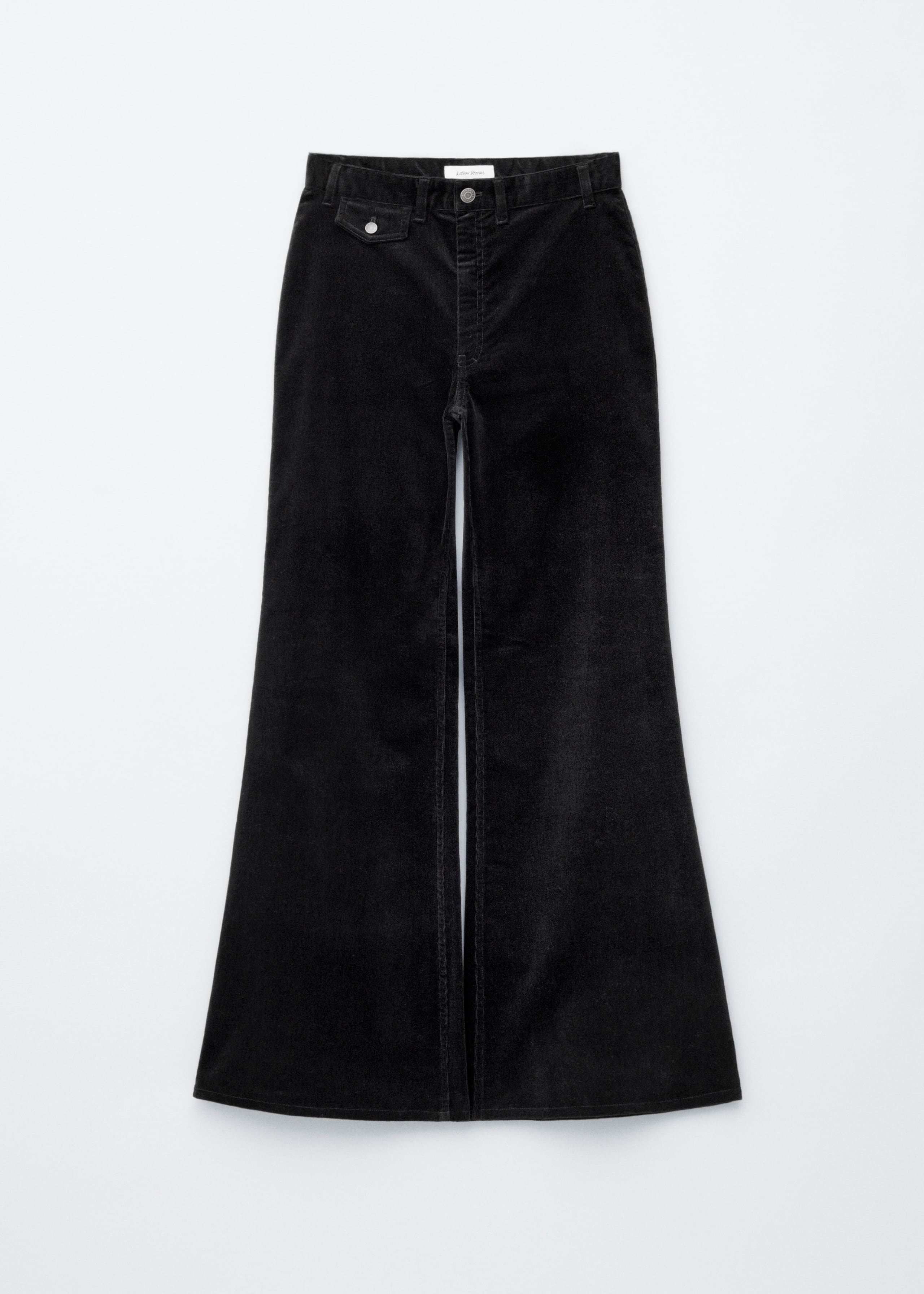 Image of Flared Corduroy Trousers