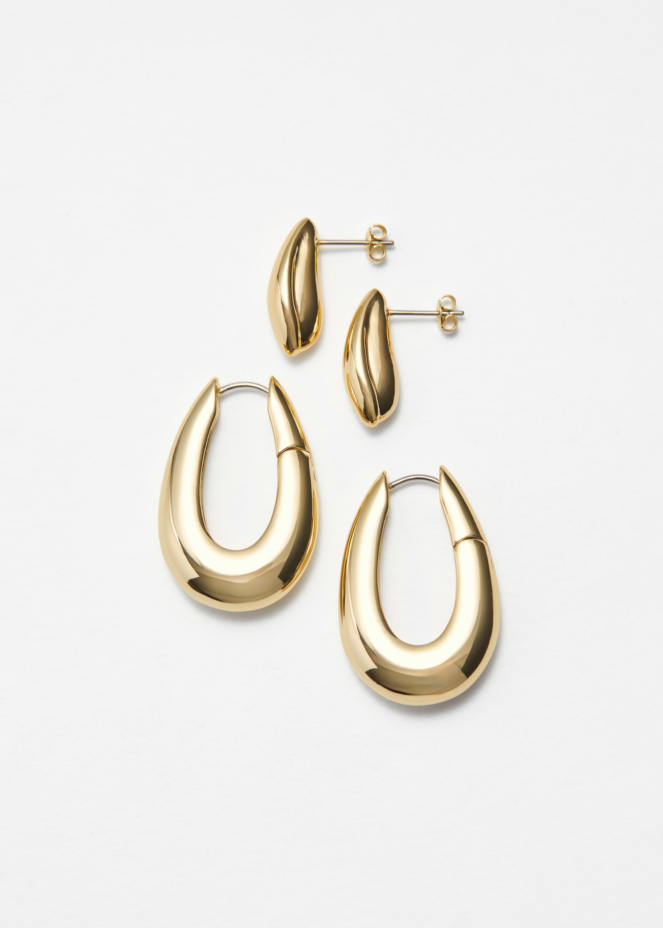 View larger image: Drop Stud Earrings - Gold - Ladies | H&M GB 2