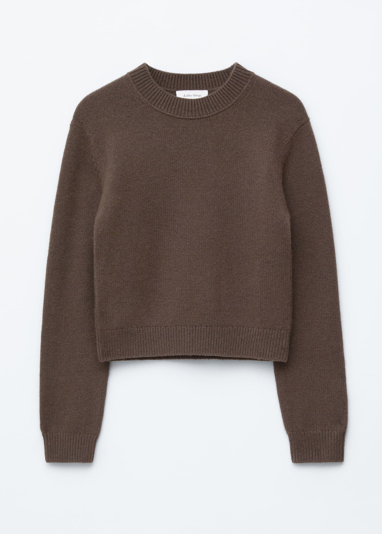 Cashmere-Blend Jumper - Dark Brown/Dark Mole/Black - 2
