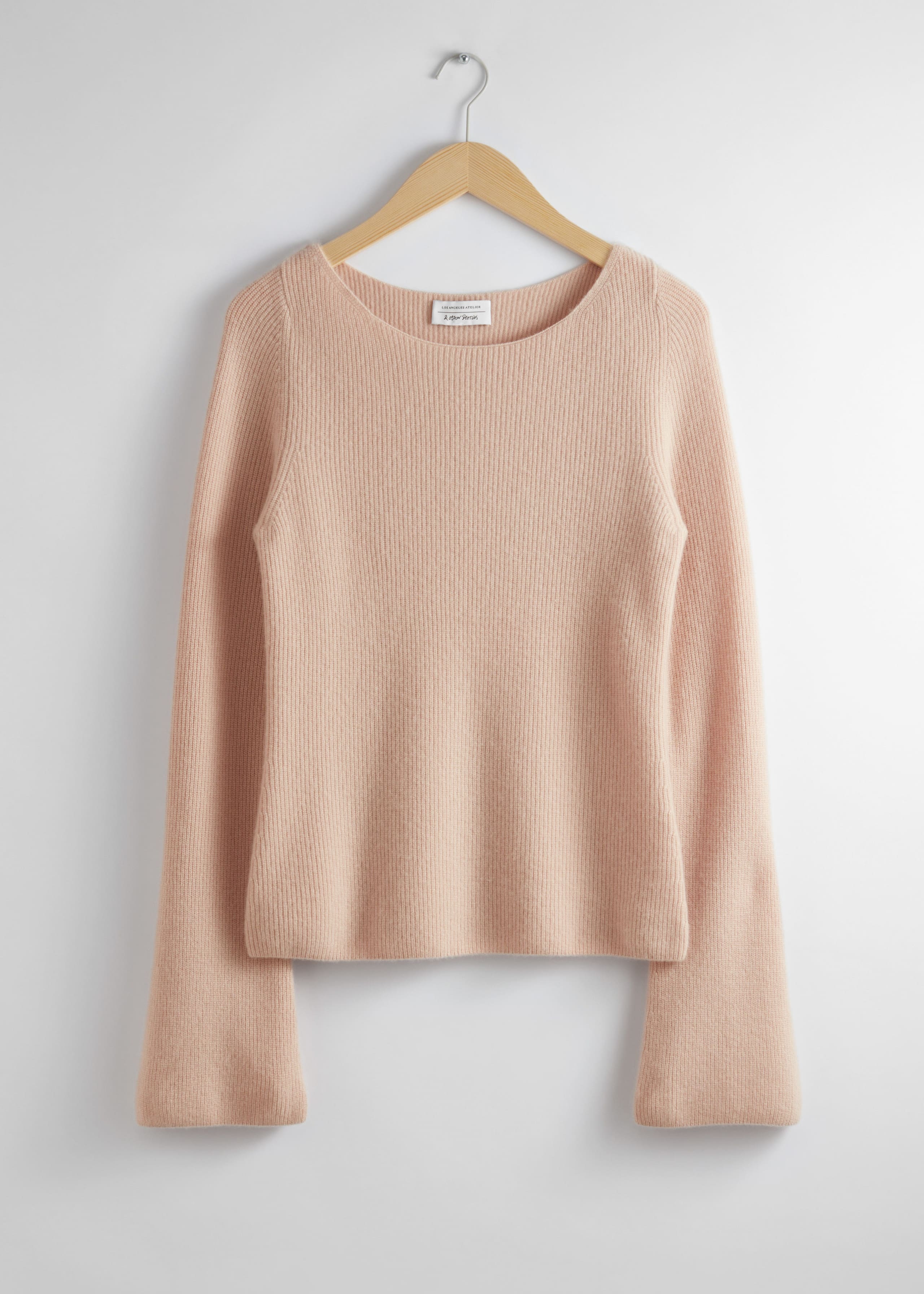 Image of Bell Sleeve Cashmere Sweater